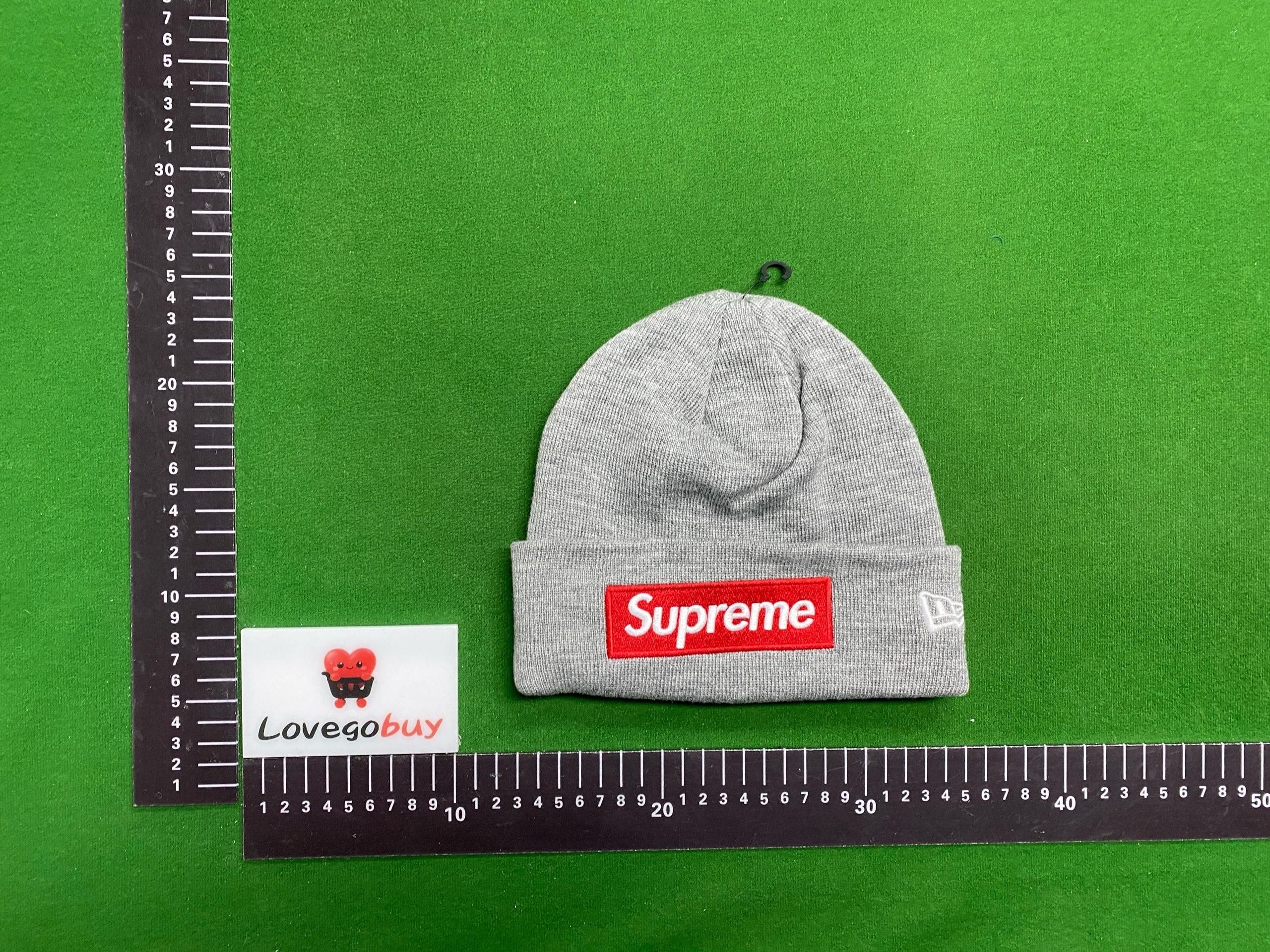 Foto QC 5 de Supreme New Era Box Logo Beanie Black