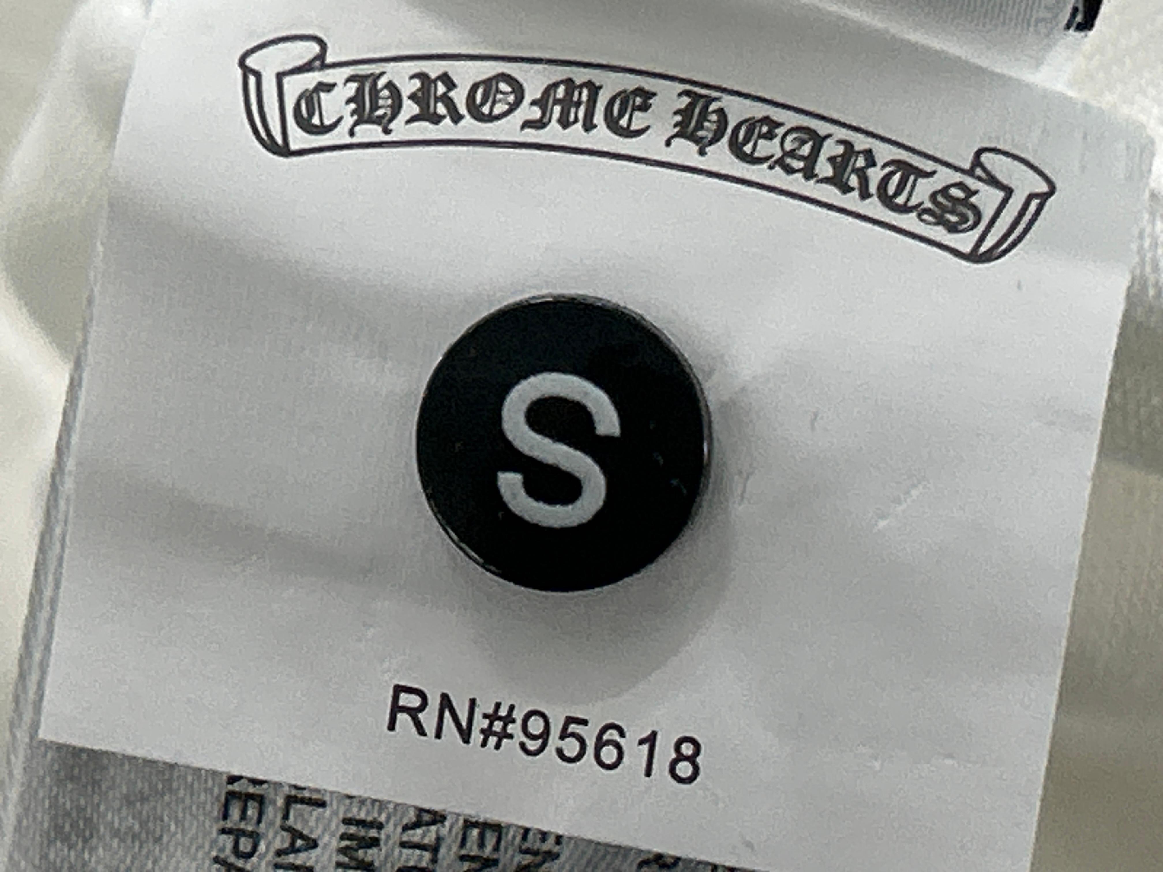 Foto QC 5 de Chrome Hearts Horseshoe Logo Pocket T-shirt Black