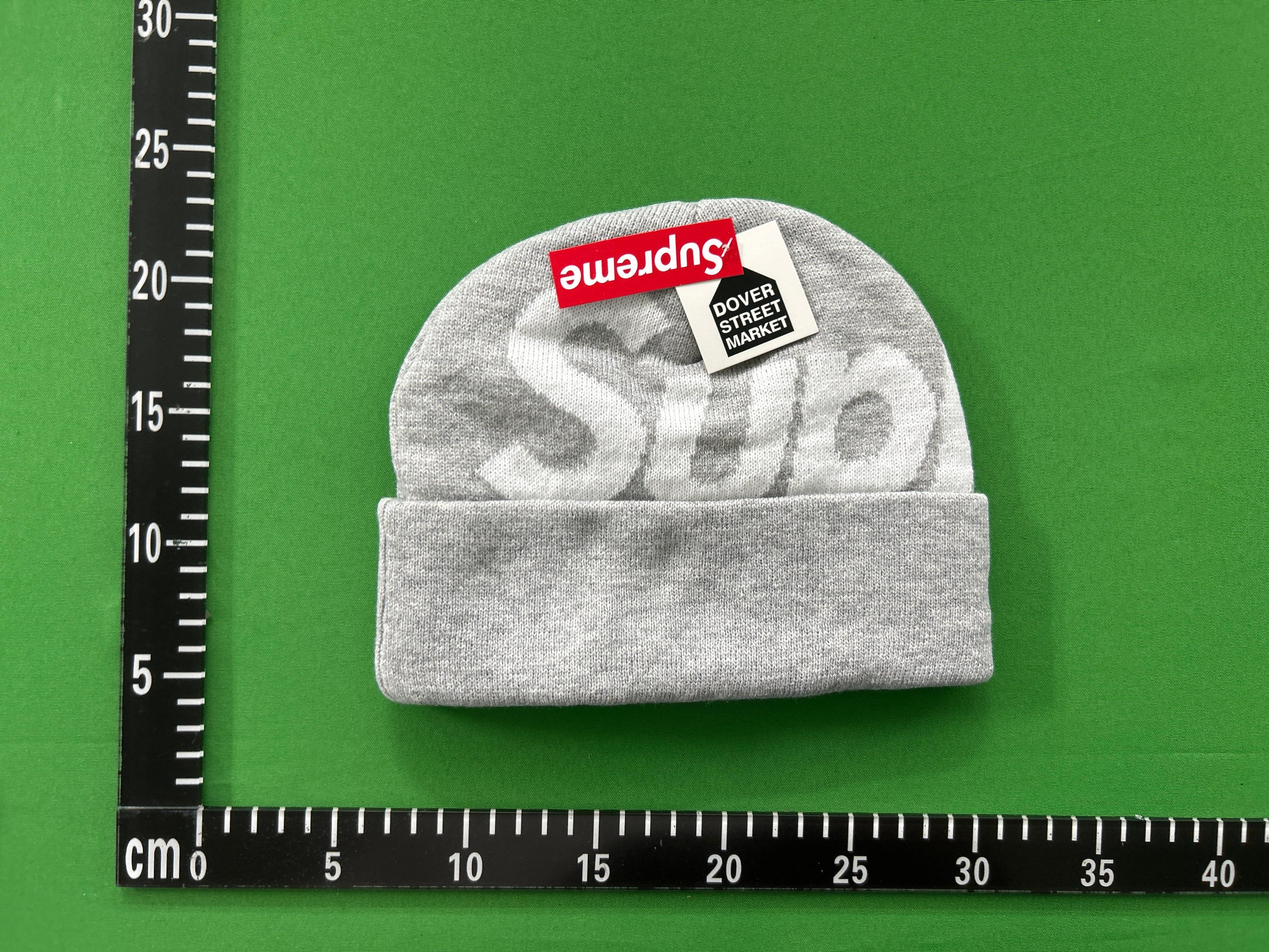 Foto QC 4 de Supreme Big Logo Beanie Slate