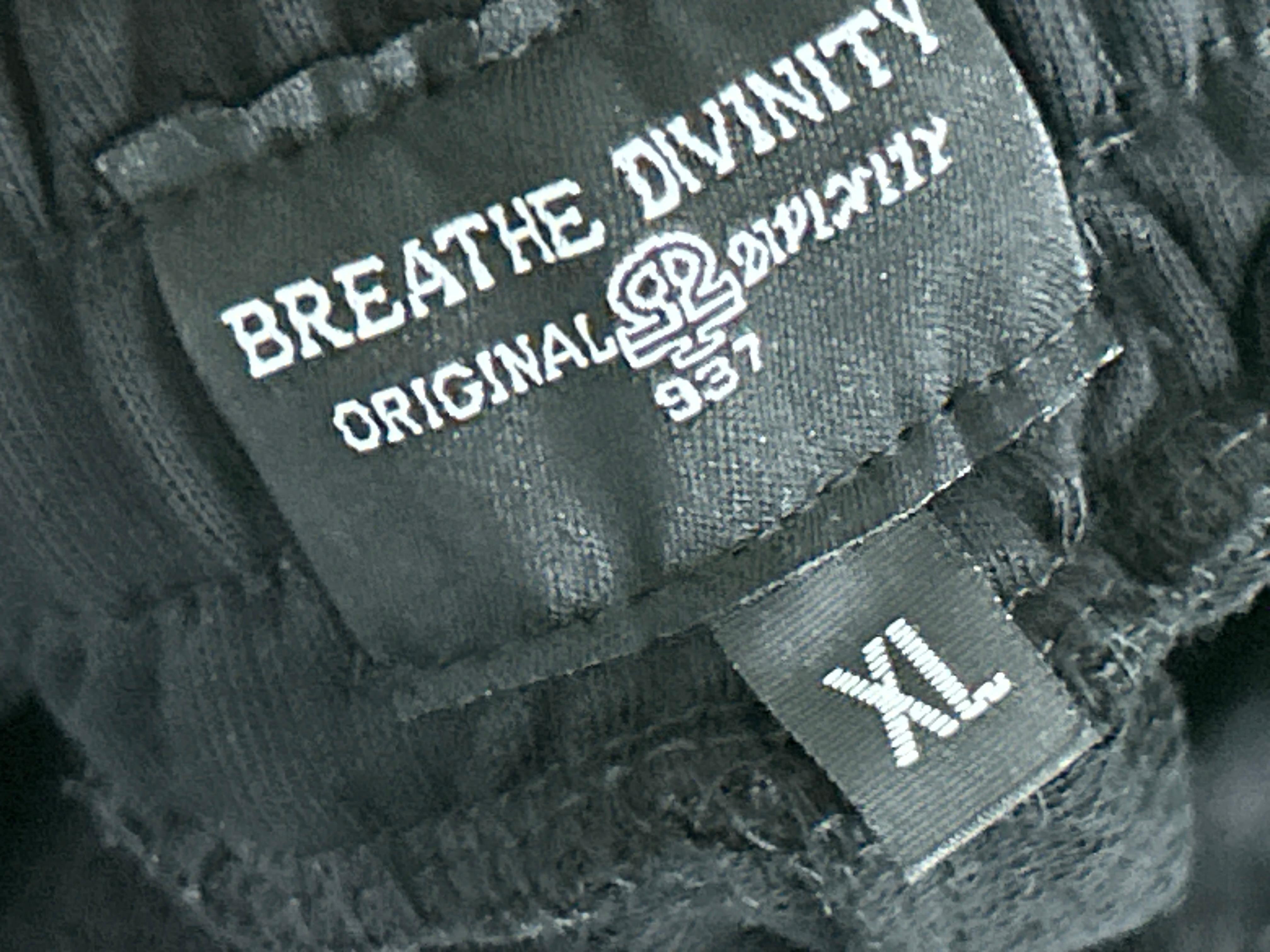 Foto QC 2 de Breathedivinity Sweatpants Straight Wide Leg Printed Black