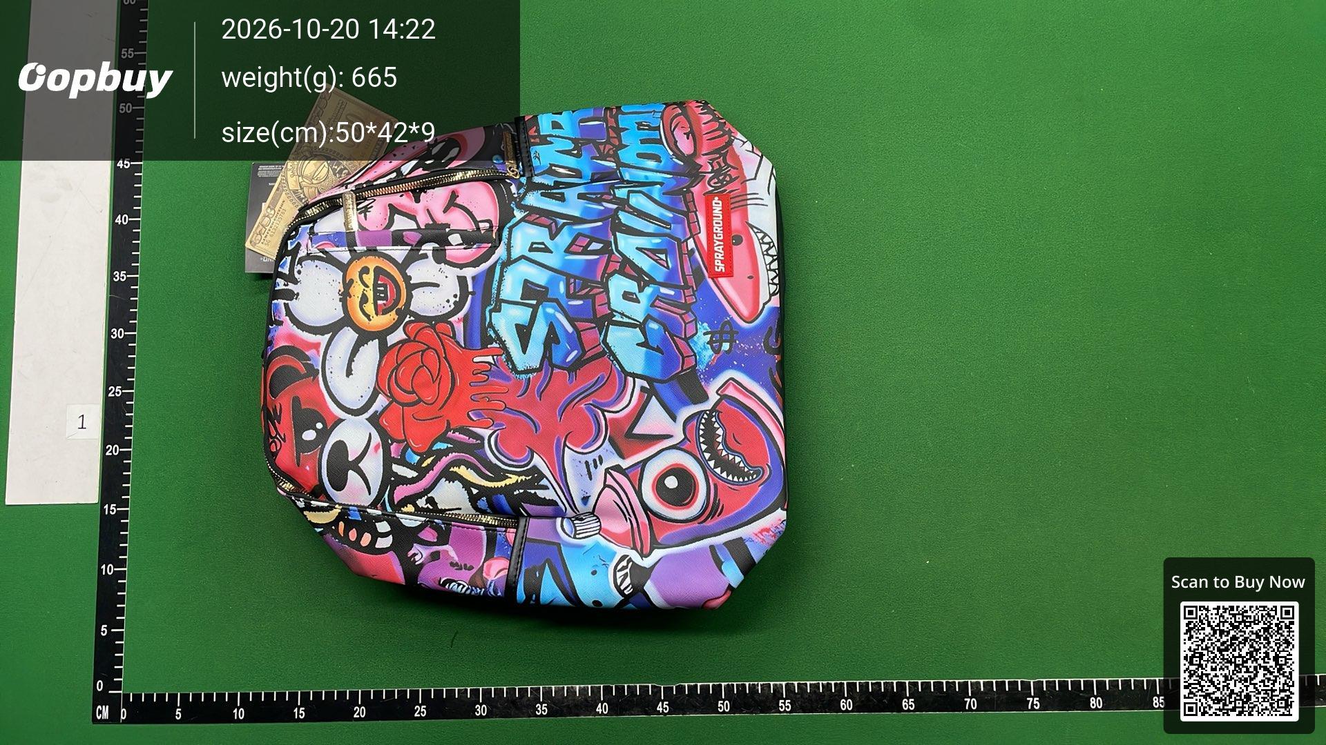 Foto QC 1 de Other Shark Backpack Charcoal Signature Print