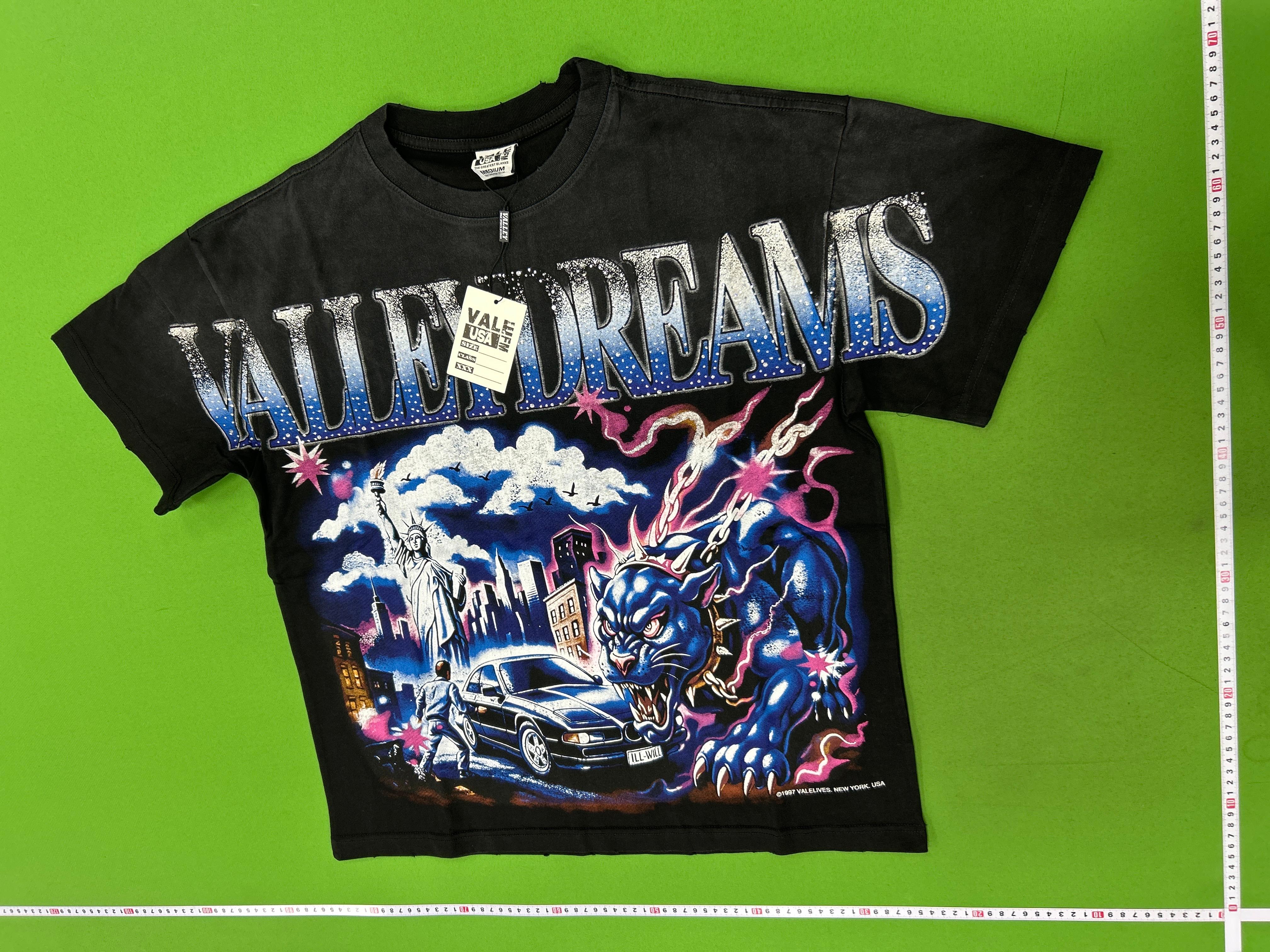 Foto QC 3 de Vale Vale Dreams Valley Of The Damned T-shirt Washed Black