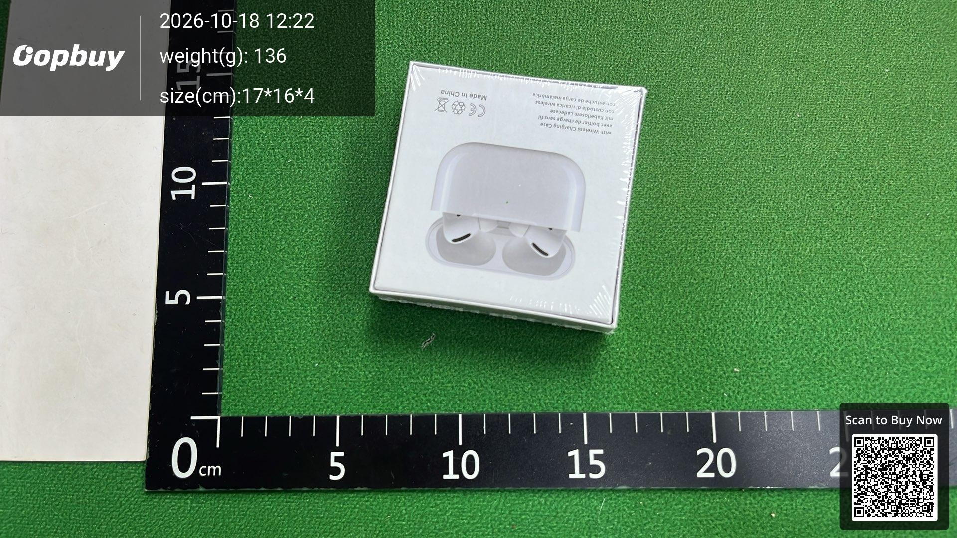 Foto QC 5 de Apple AirPods Pro (2nd Generation) White