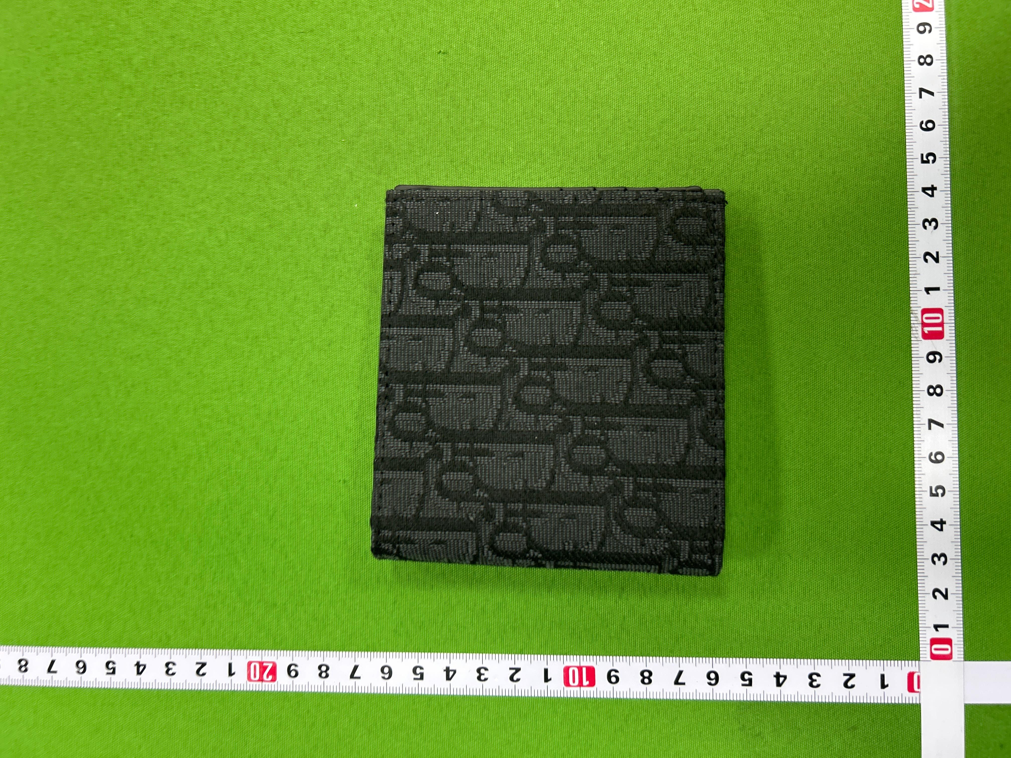 Foto QC 2 de Dior Bifold Wallet Dior Oblique Jacquard Black
