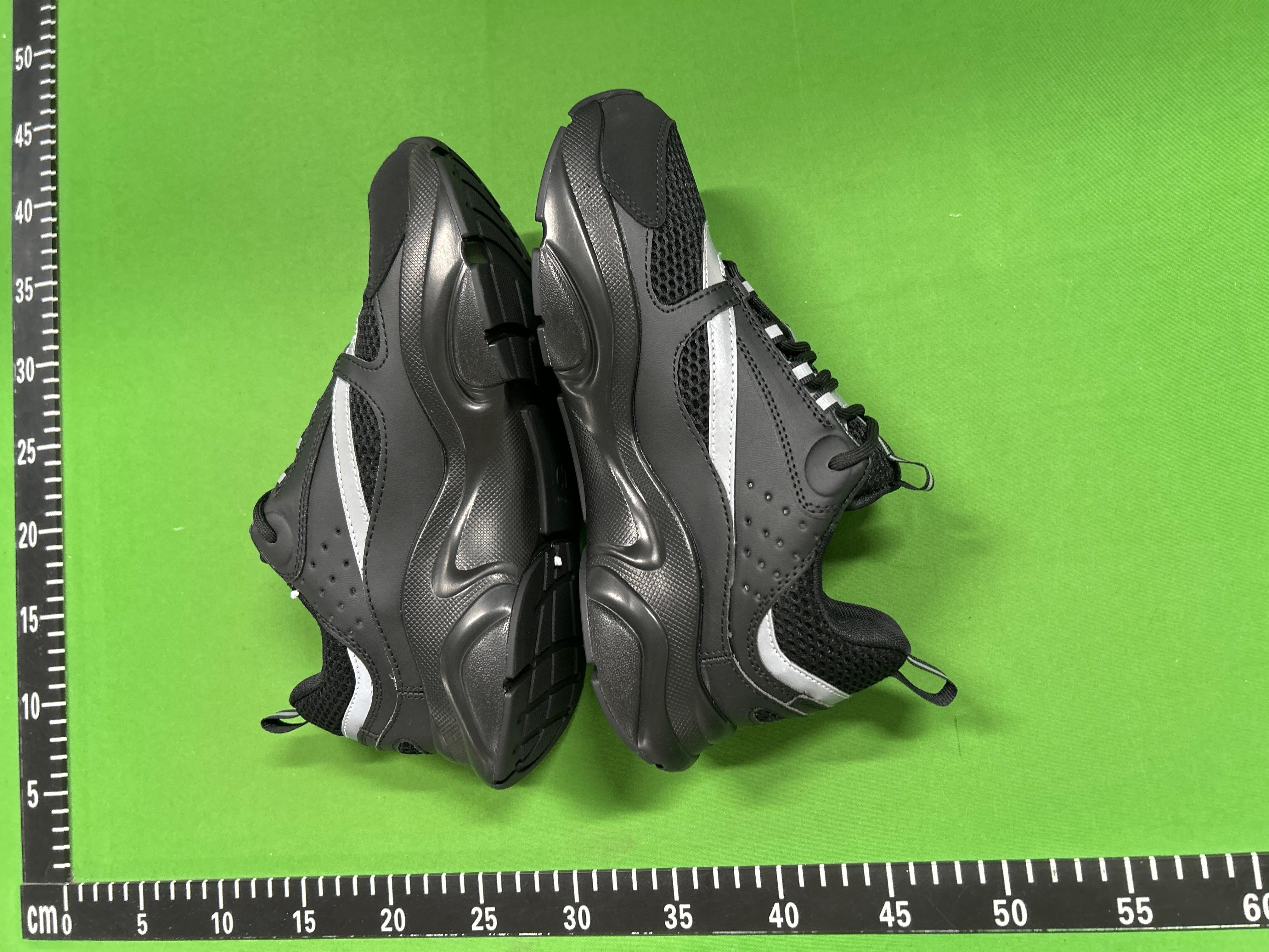 Foto QC 4 de Dior B22 Sneakers Mesh Leather Black White