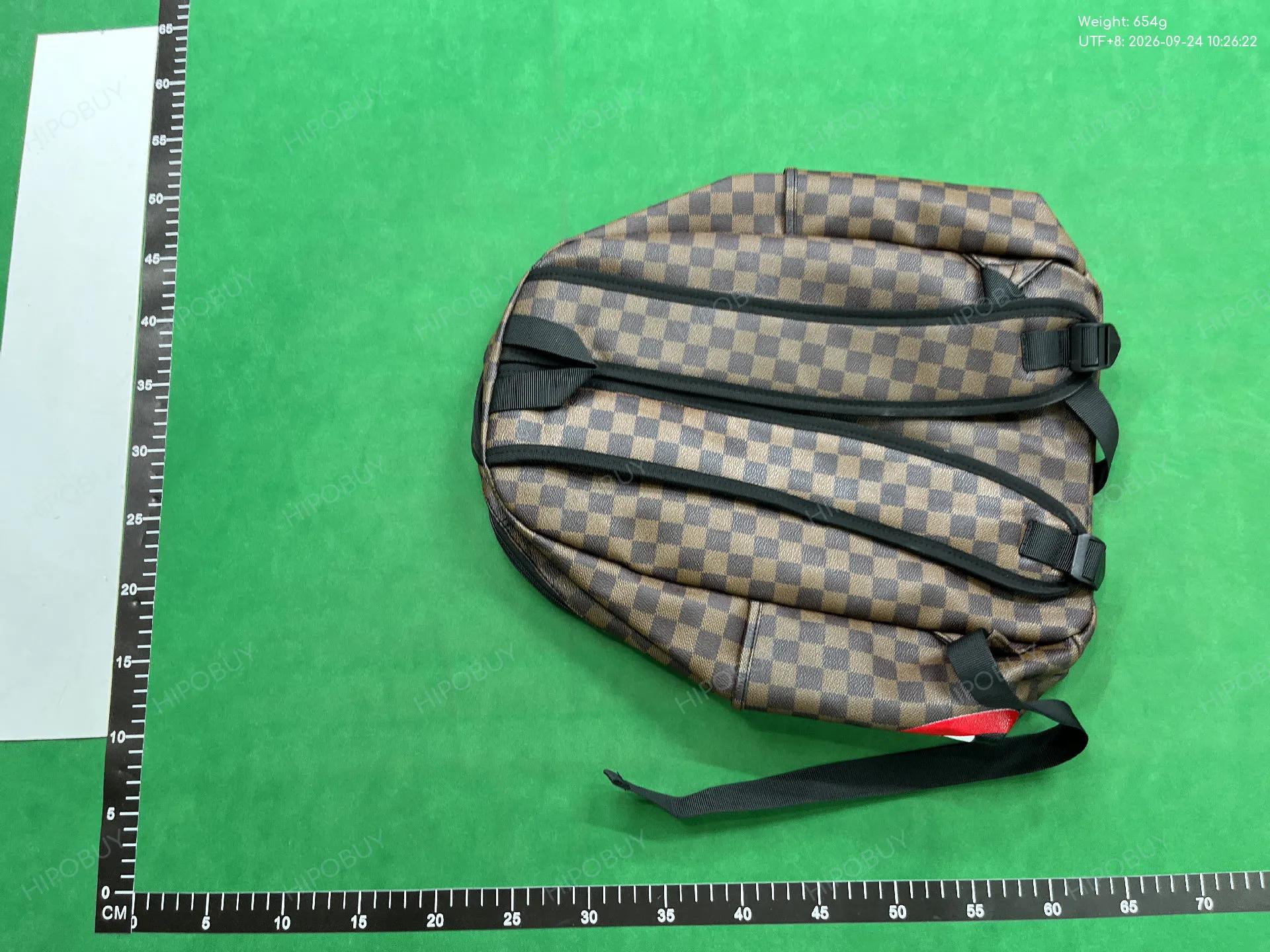 Foto QC 2 de Unbranded Shark Backpack Brown