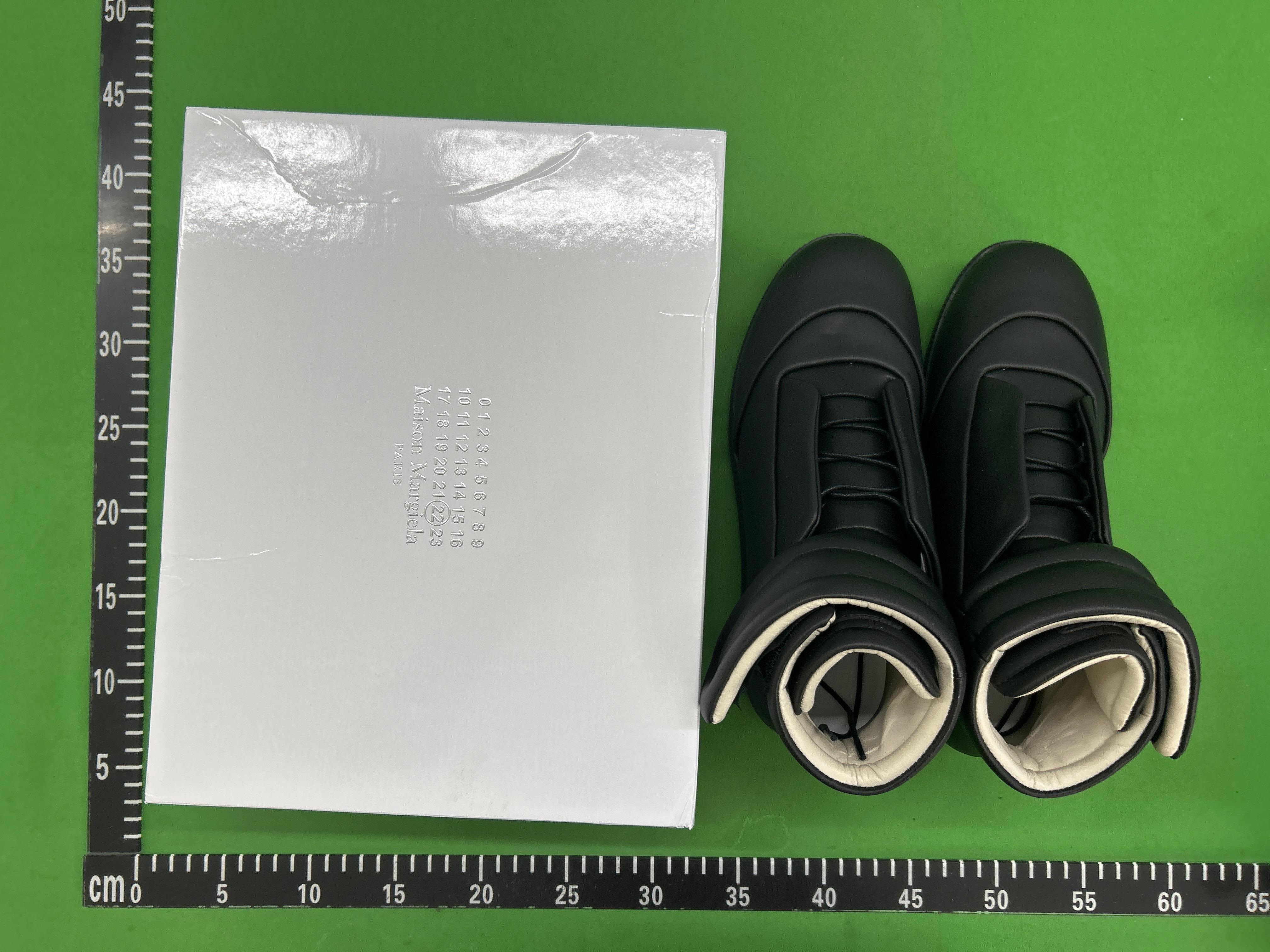 Foto QC 3 de Maison Margiela Future Leather High-Top Padded Ankle Strap Black