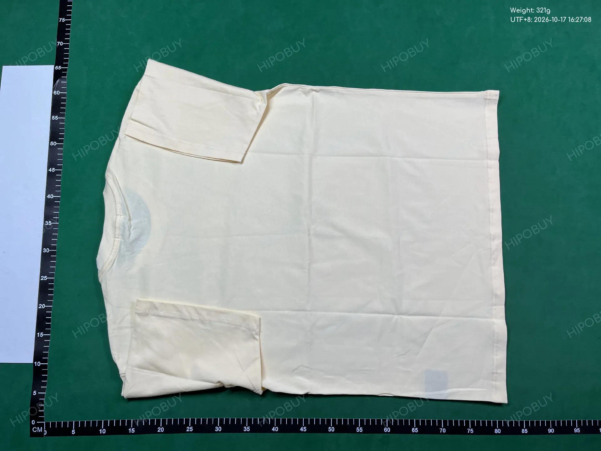 Foto QC 7 de Rhude T-shirt Lago Di Como Graphic Cream