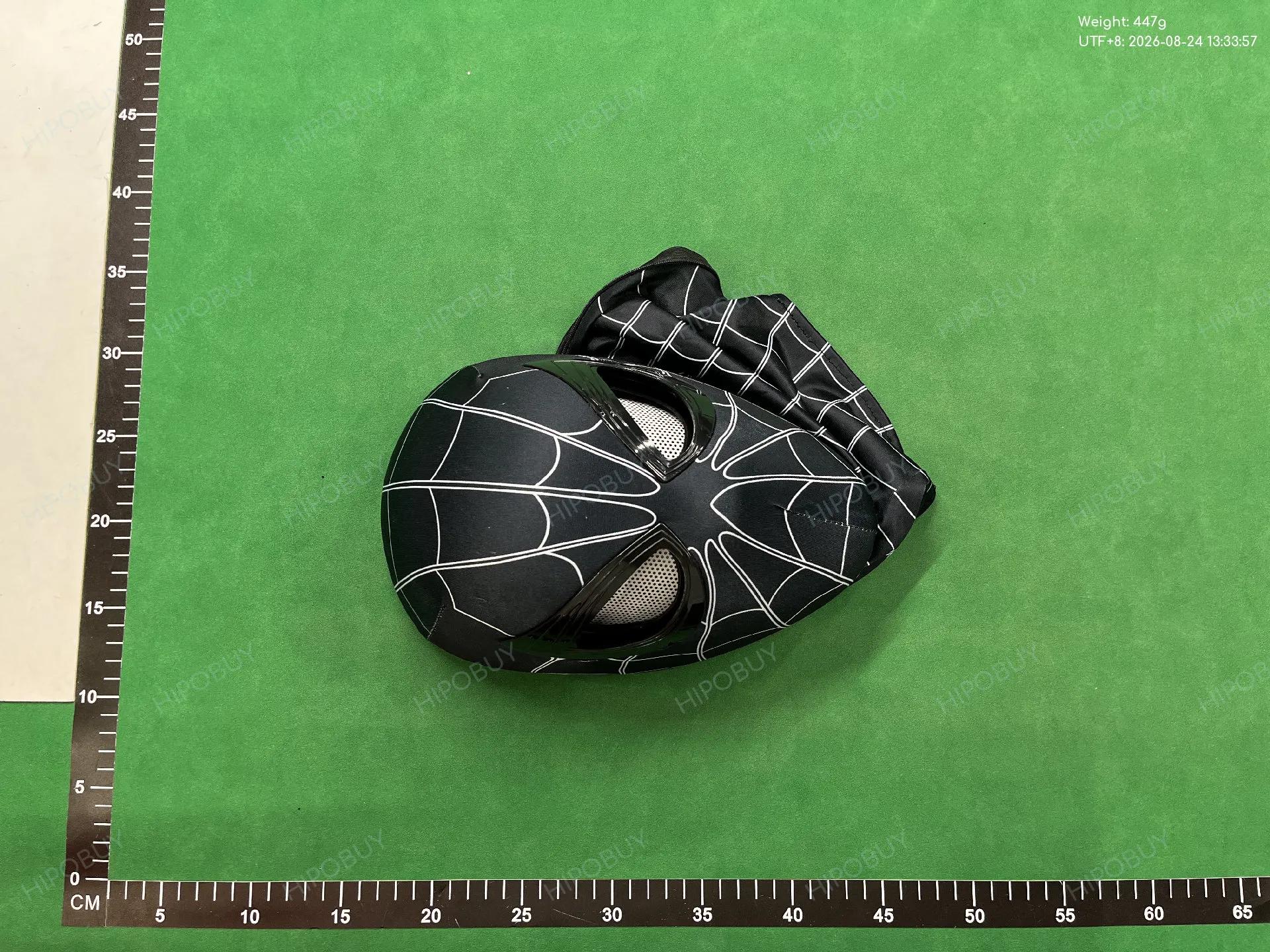 Foto QC 1 de Marvel Spider-Man Electronic Moving Eyes Cosplay Mask Helmet