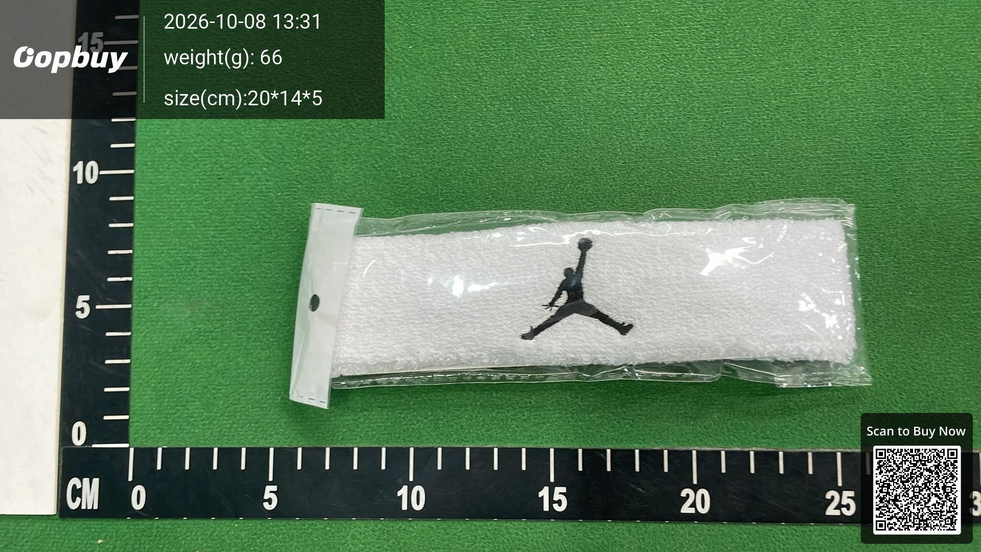 Foto QC 7 de Jordan Jumpman Headband White