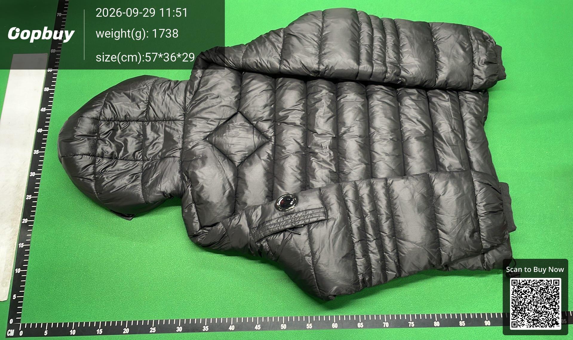 Foto QC 3 de C.P. Company Knit Panel Puffer Down Jacket Black