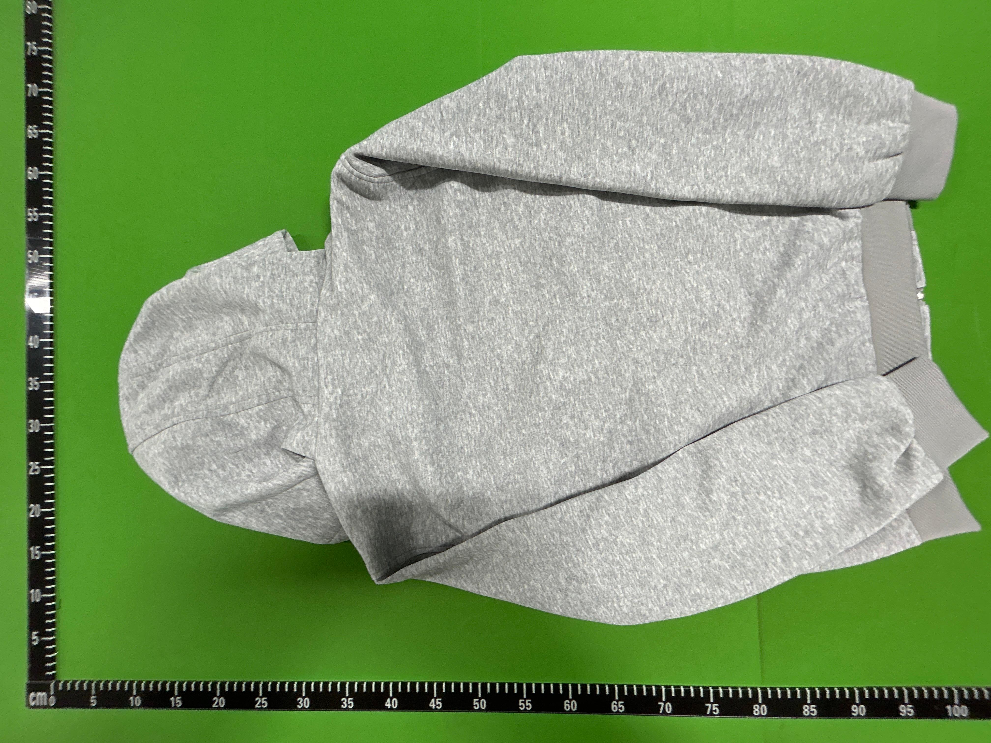Foto QC 5 de Burberry Zip Sweater Check Lined Hoodie Grey