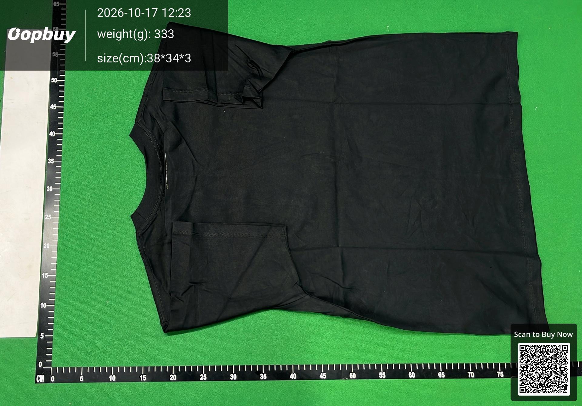 Foto QC 2 de Maison Margiela MM6 Numeric Logo T-shirt Black