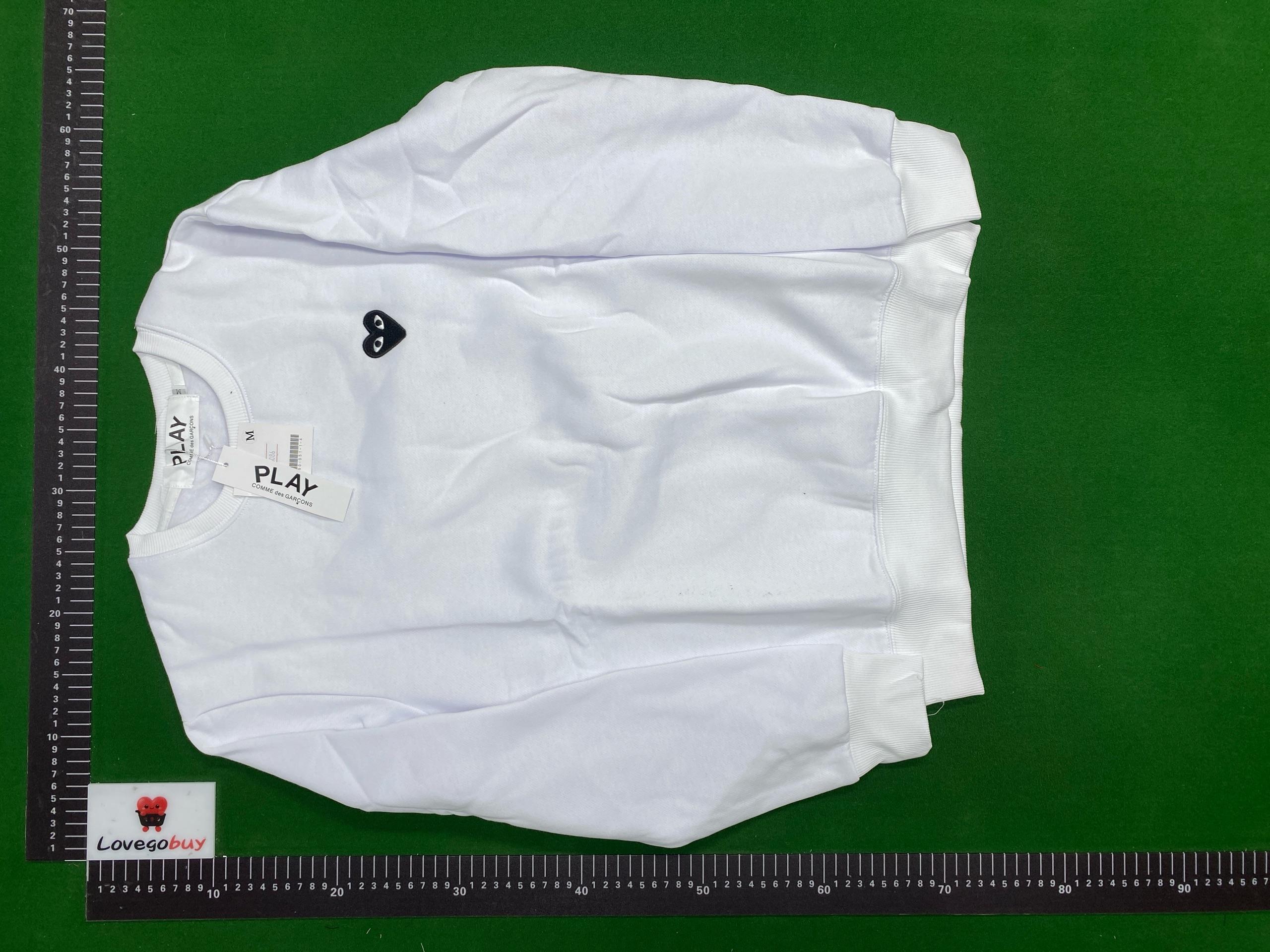 Foto QC 1 de Comme des Garçons Play T-shirt Eyes Logo Navy