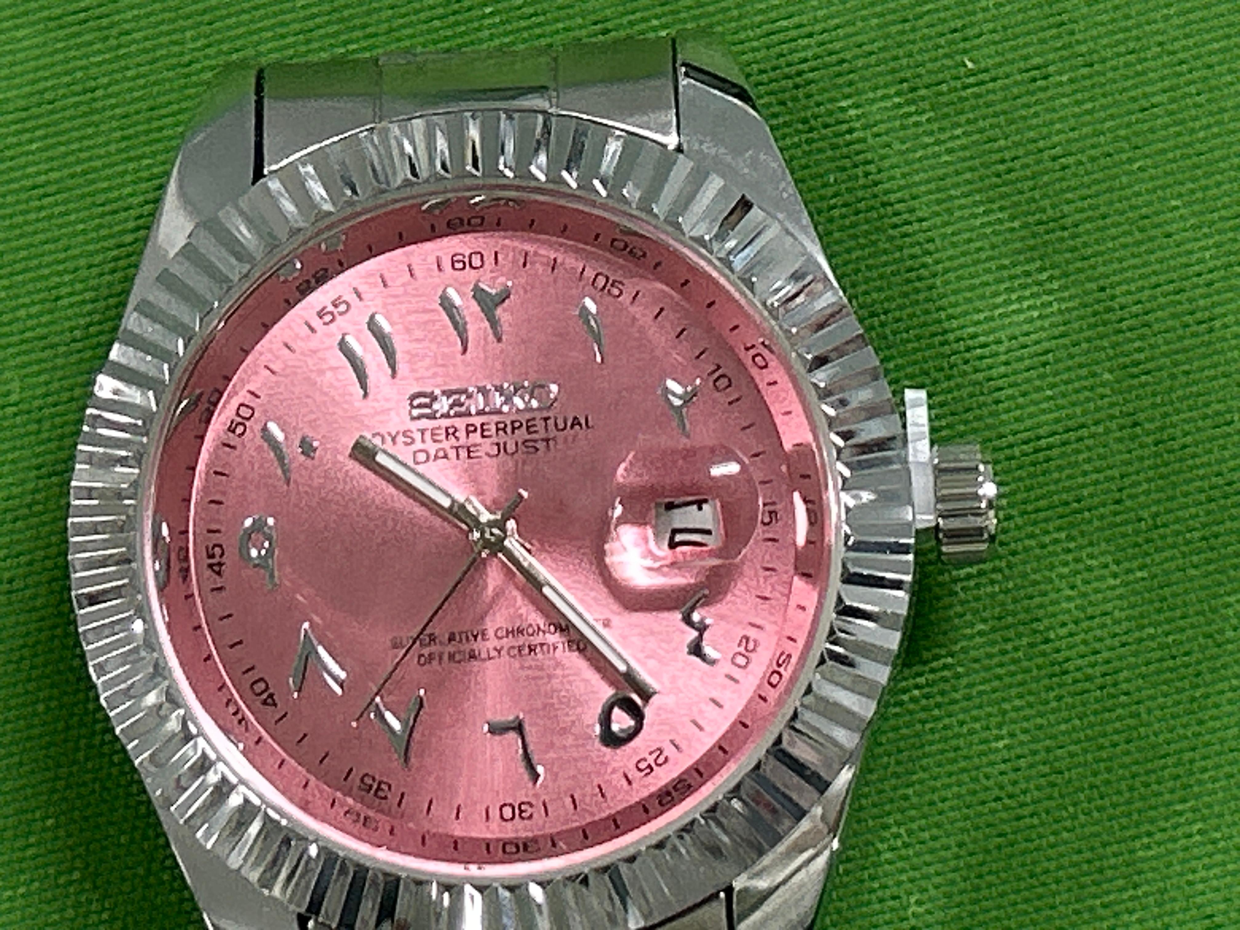 Foto QC 3 de Seiko Datejust Arabic Dial