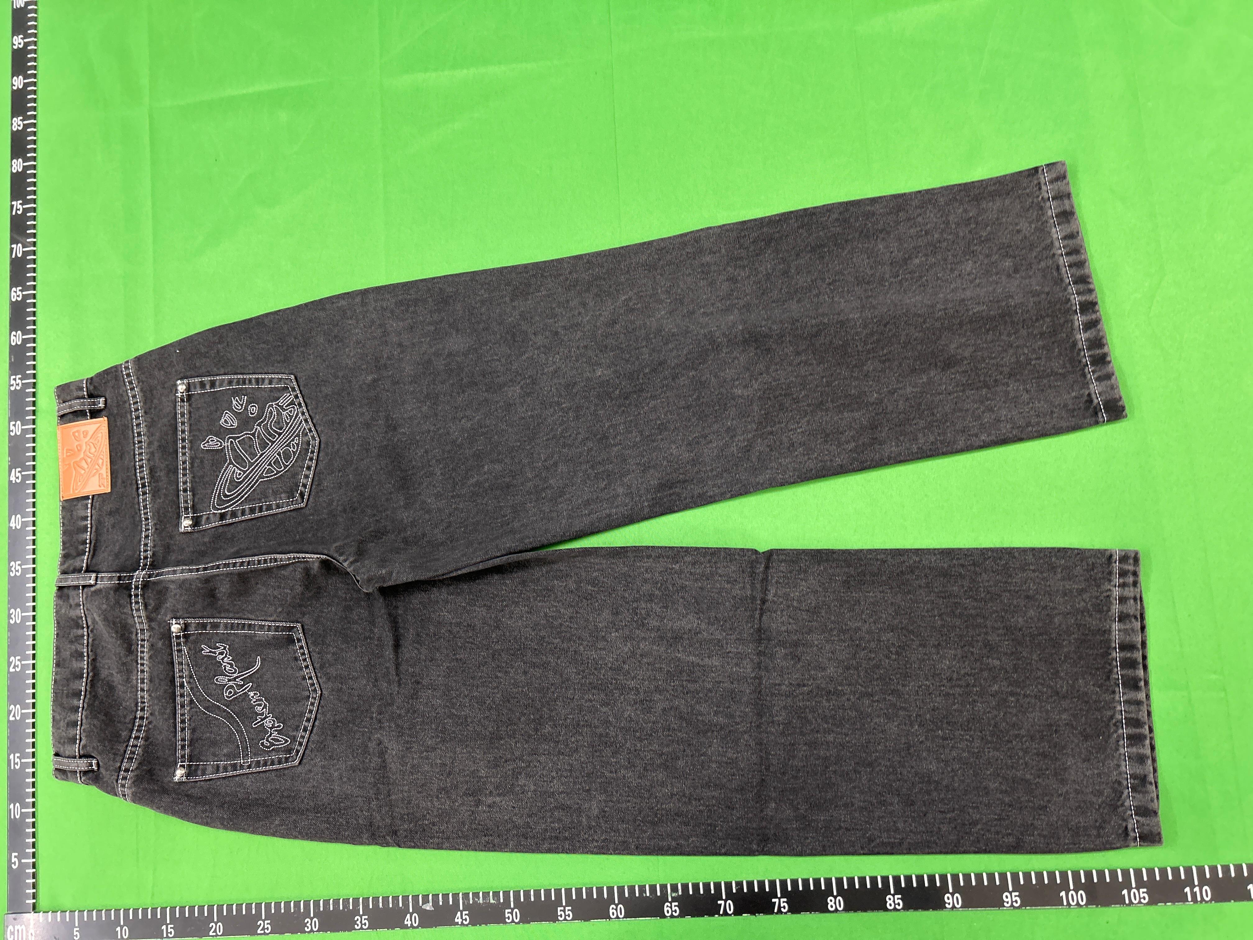 Foto QC 3 de Broken Planet Jeans Straight Leg Washed Black