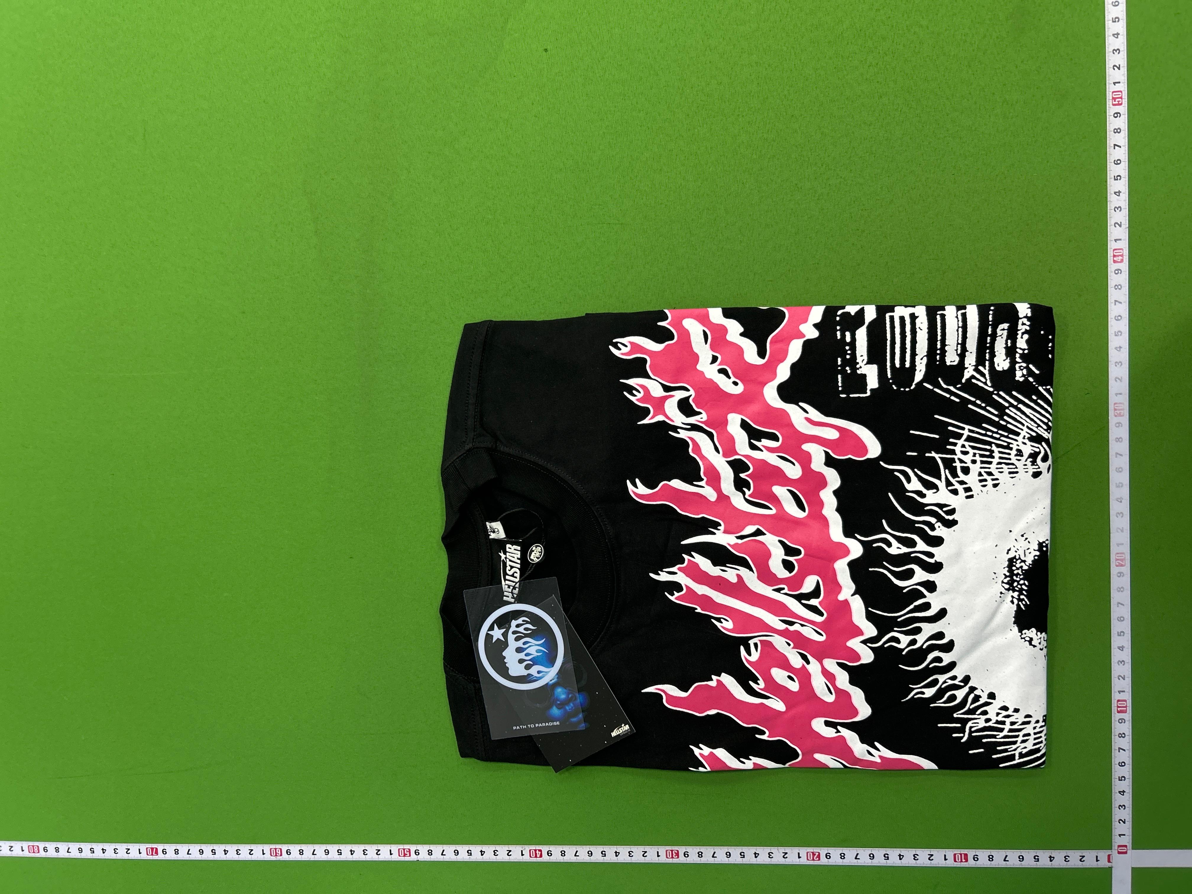 Foto QC 1 de Hellstar Yoga Skeleton T-shirt Washed Black