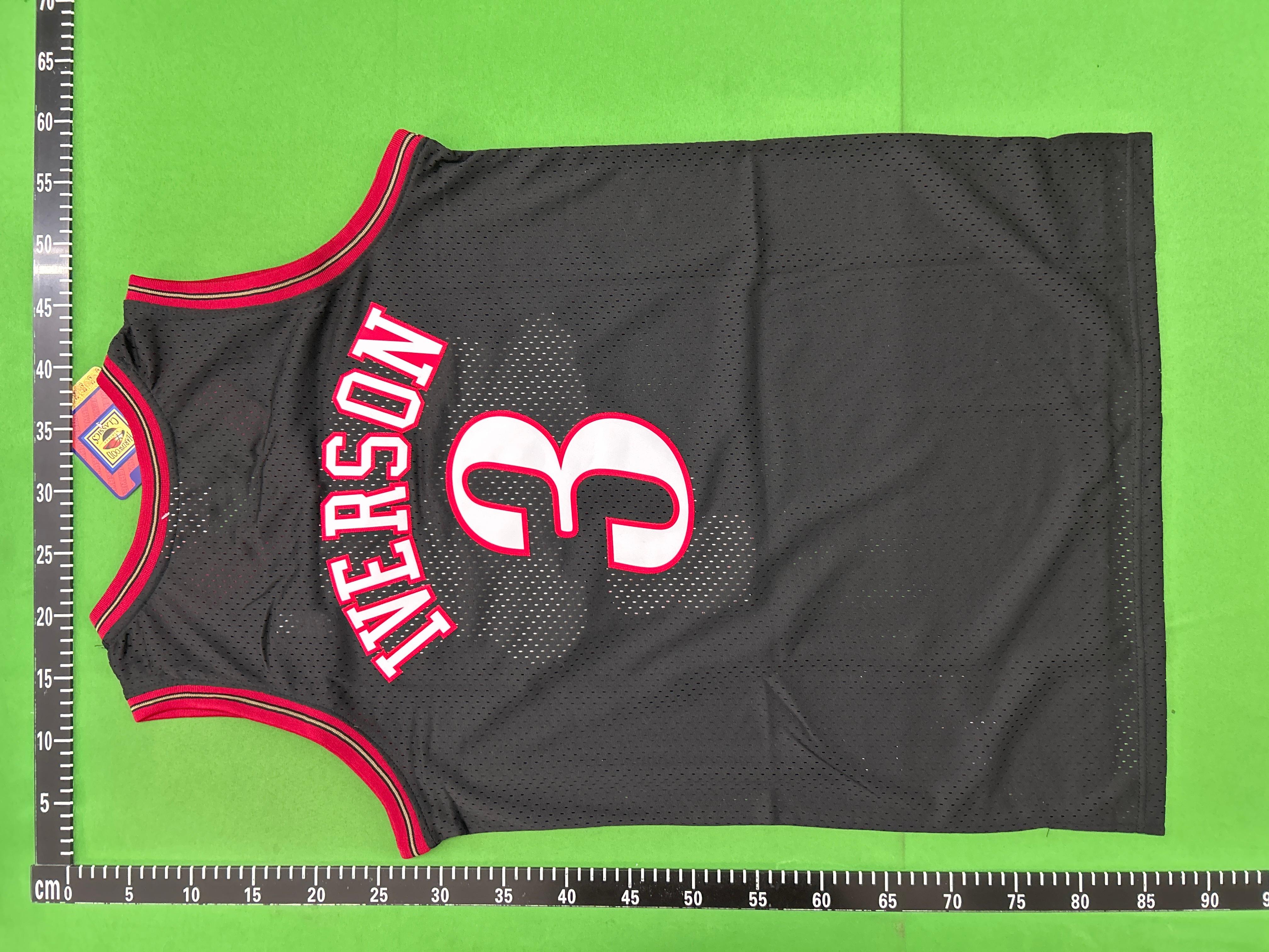 Foto QC 8 de Mitchell & Ness x Chicago Bulls Retro 1997-98 Michael Jordan Away NBA Finals Jersey Red