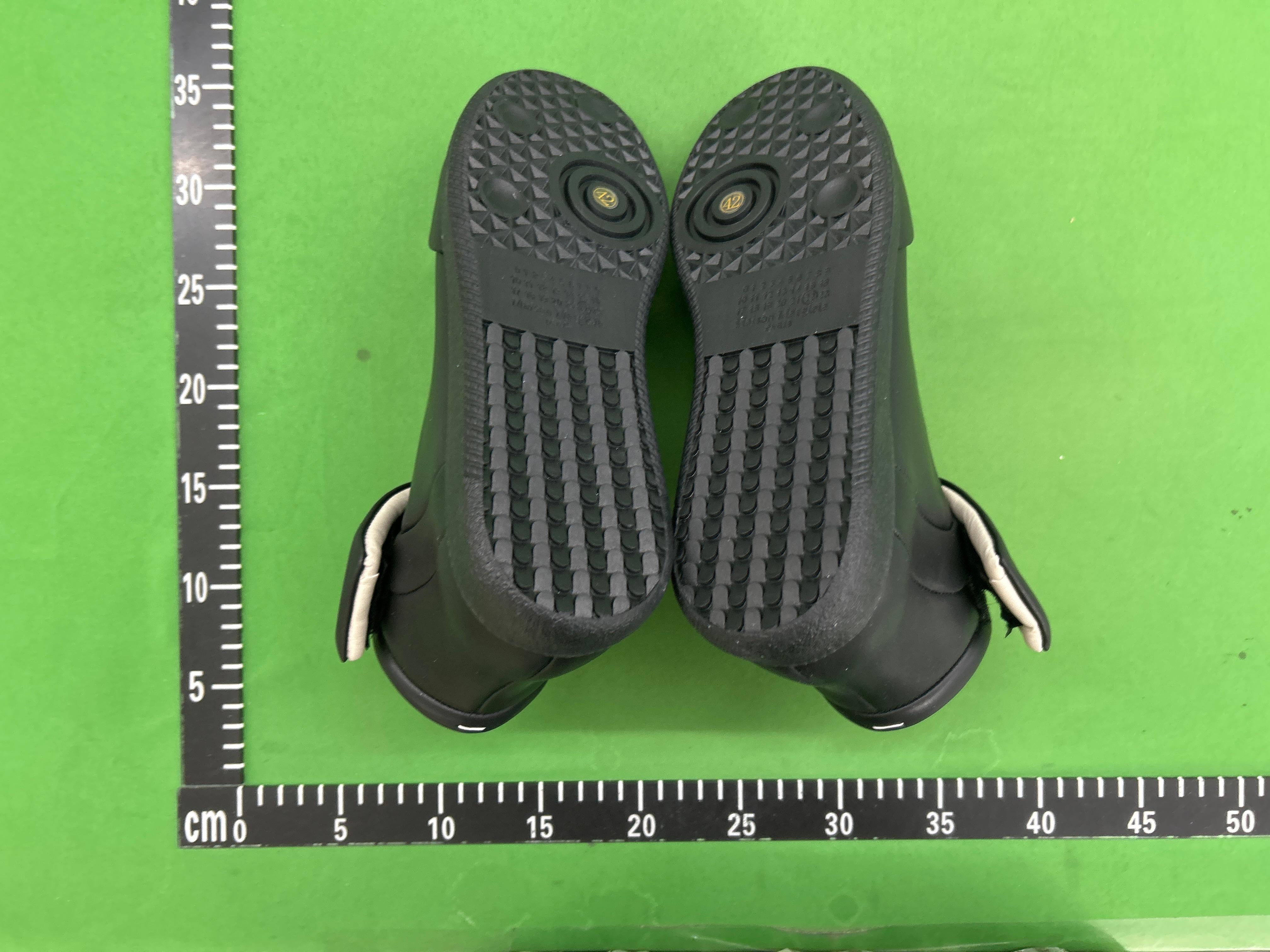 Foto QC 6 de Maison Margiela Future Leather High-Top Padded Ankle Strap Black