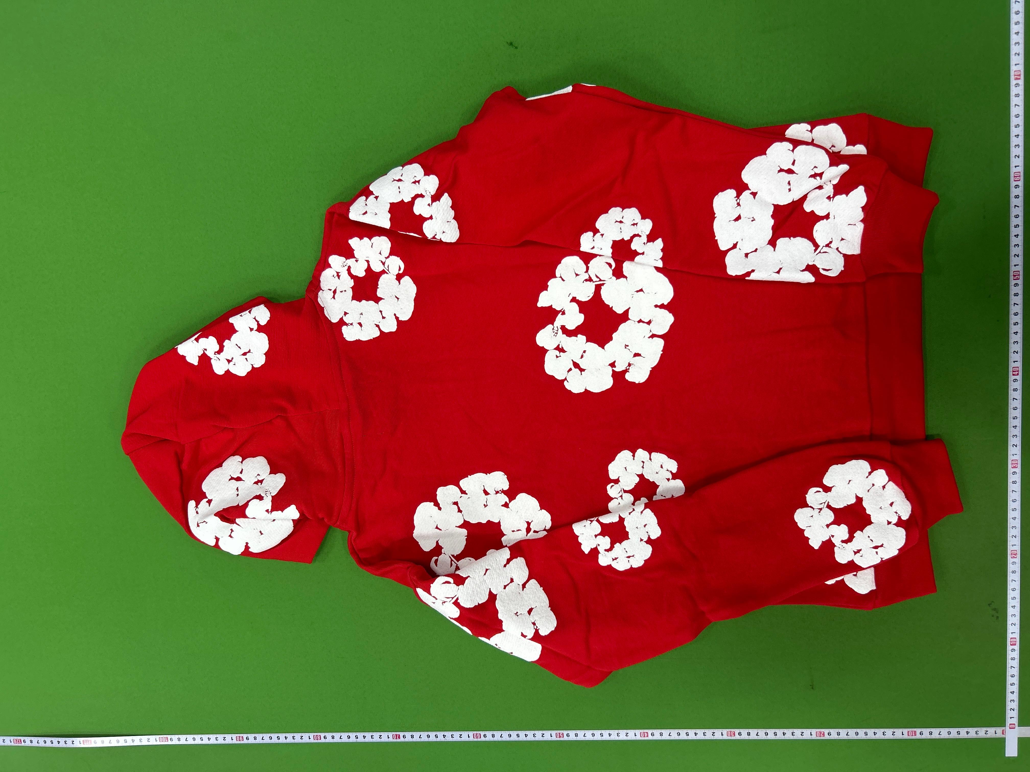 Foto QC 3 de Denim Tears Cotton Wreath Hoodie Orange
