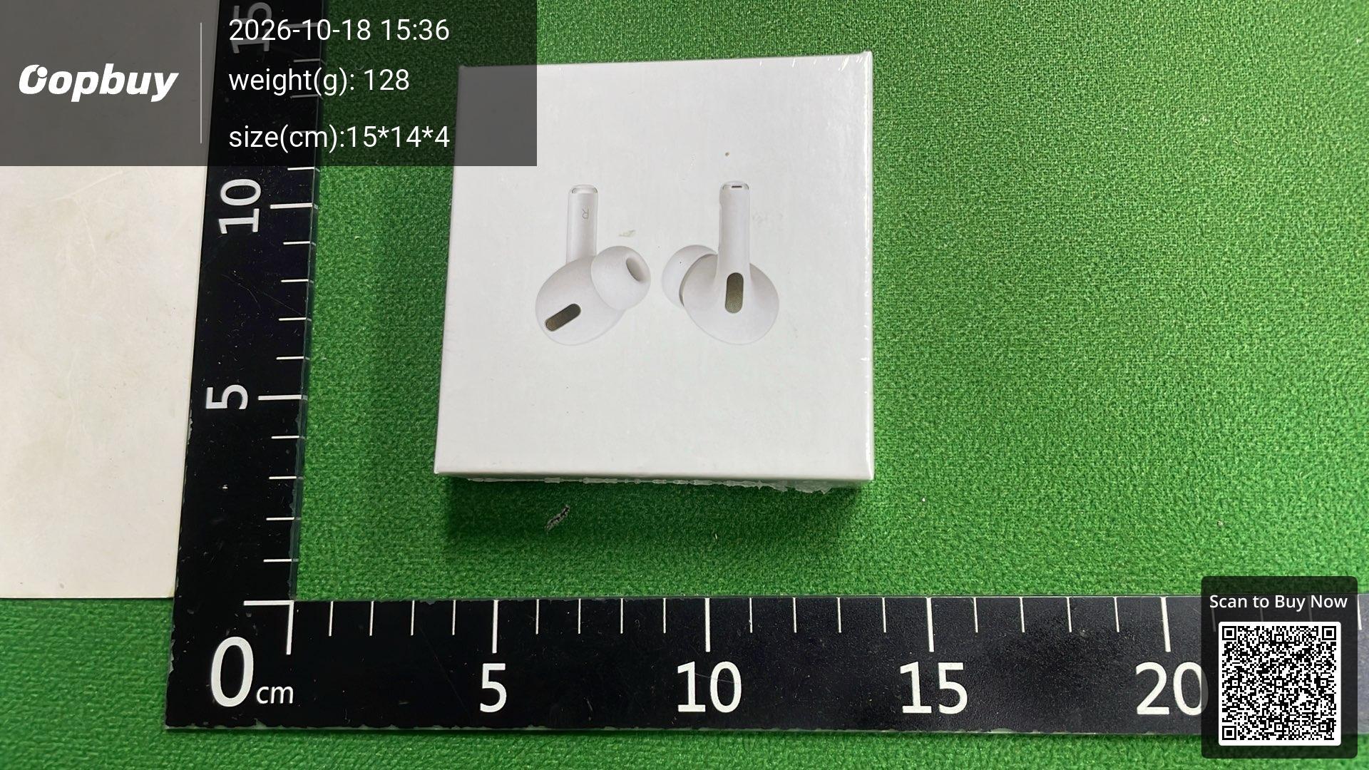 Foto QC 1 de Apple AirPods Pro (2nd Generation) White