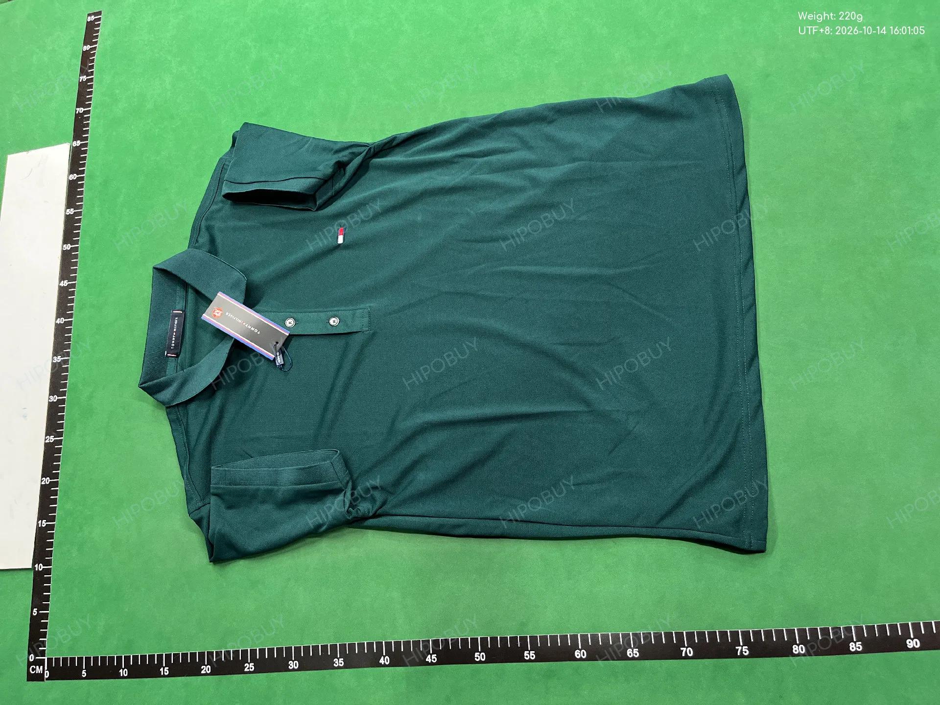 Foto QC 2 de Tommy Hilfiger Shirt Logo Tipped Collar Black