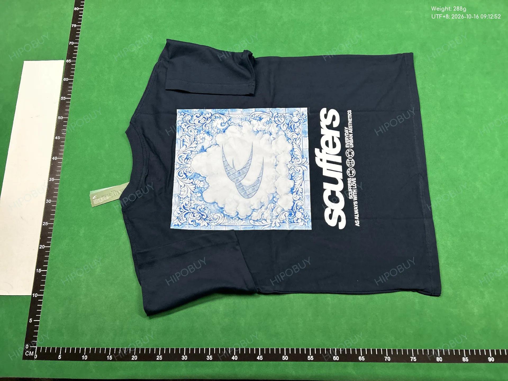 Foto QC 7 de Scuffers SS26 T-shirt Everyday Urban Aesthetics Graphic White