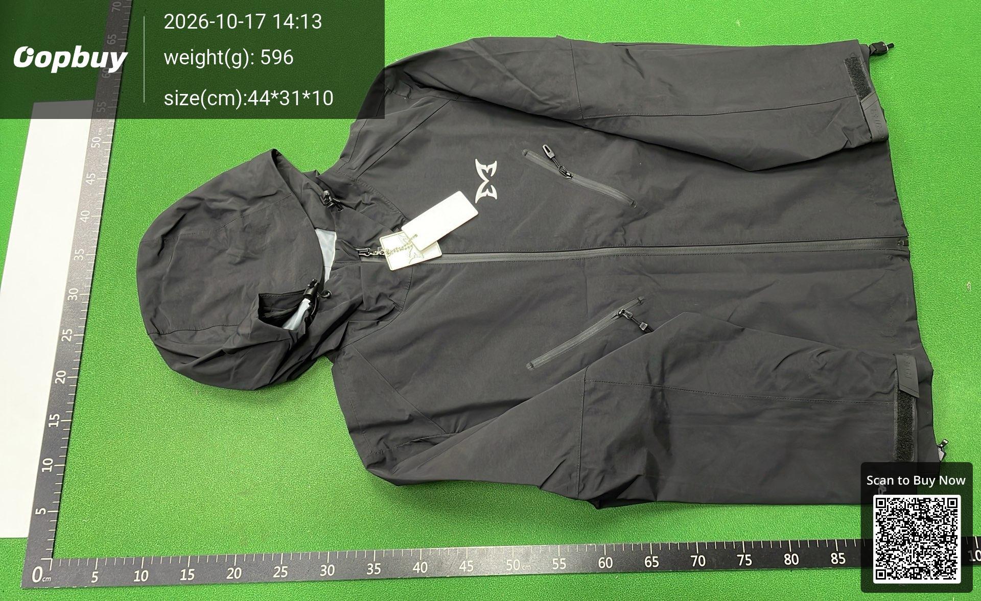 Foto QC 2 de Mertra Softshell Jacket Waterproof Reflective Hooded Grey