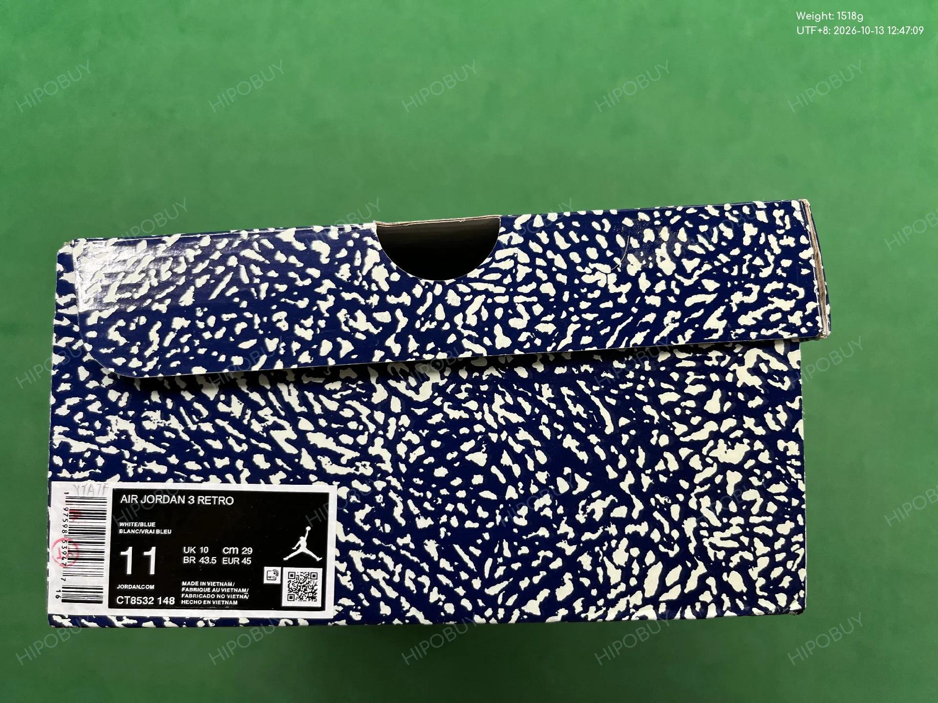 Foto QC 2 de Jordan 3 Retro Cool Grey CT8532-012