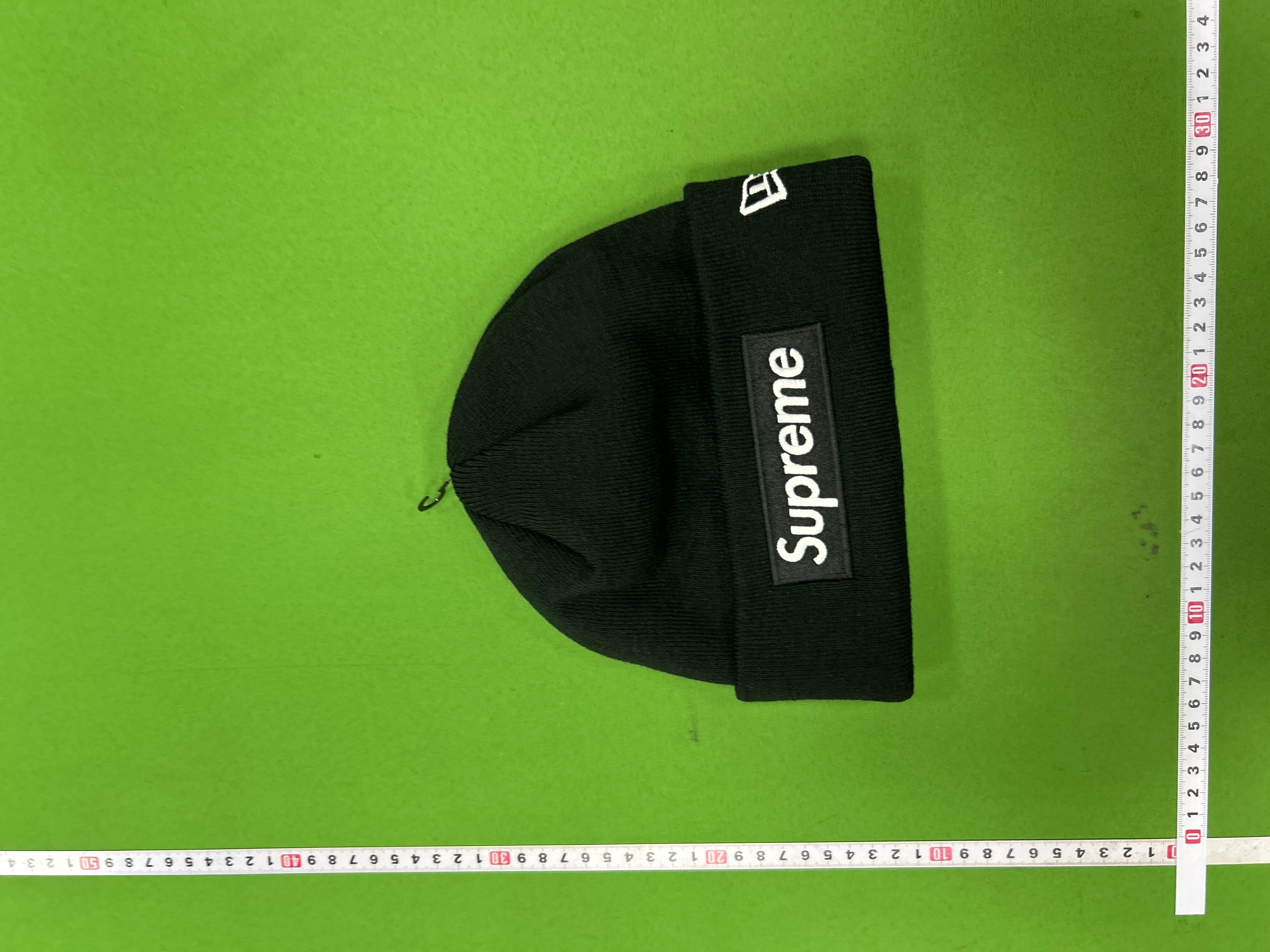 Foto QC 1 de Supreme New Era Box Logo Beanie Black