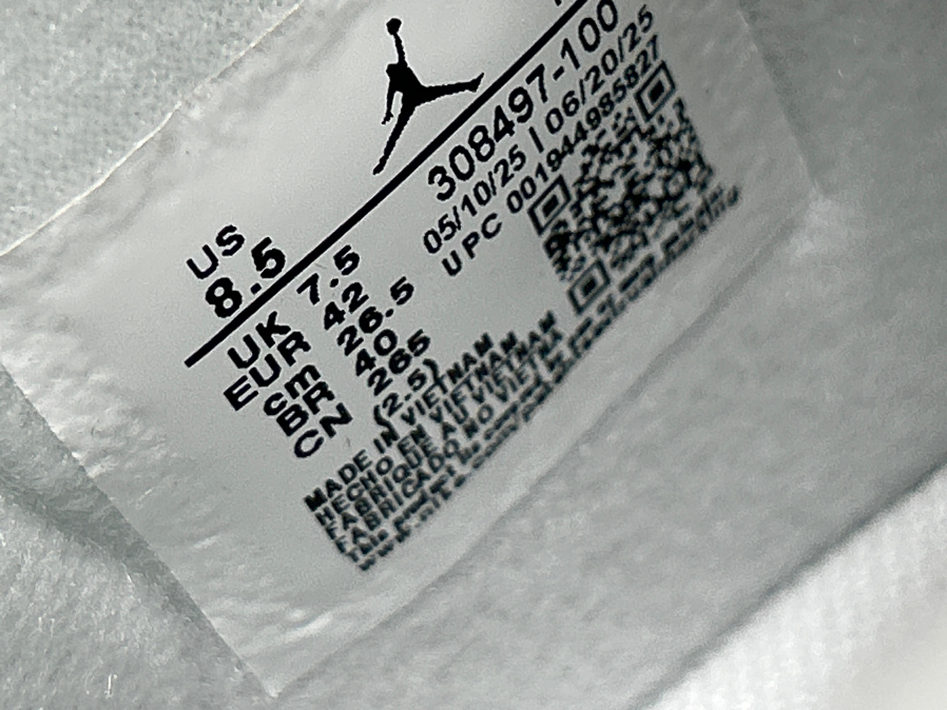 Foto QC 7 de Jordan 4 Retro Off-White Sail CV9388-100