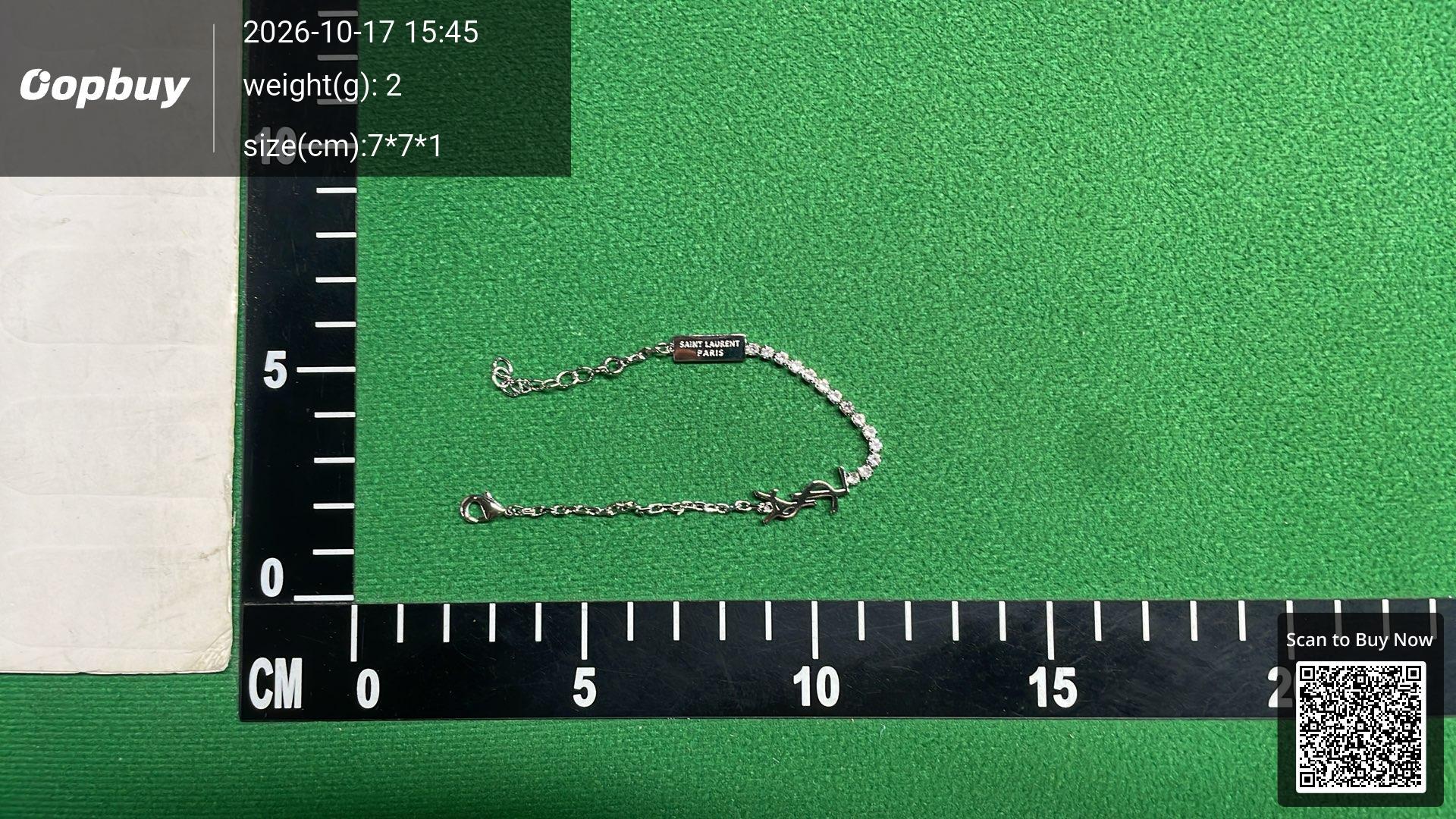 Foto QC 3 de Saint Laurent Opyum Bracelet Metal Gold