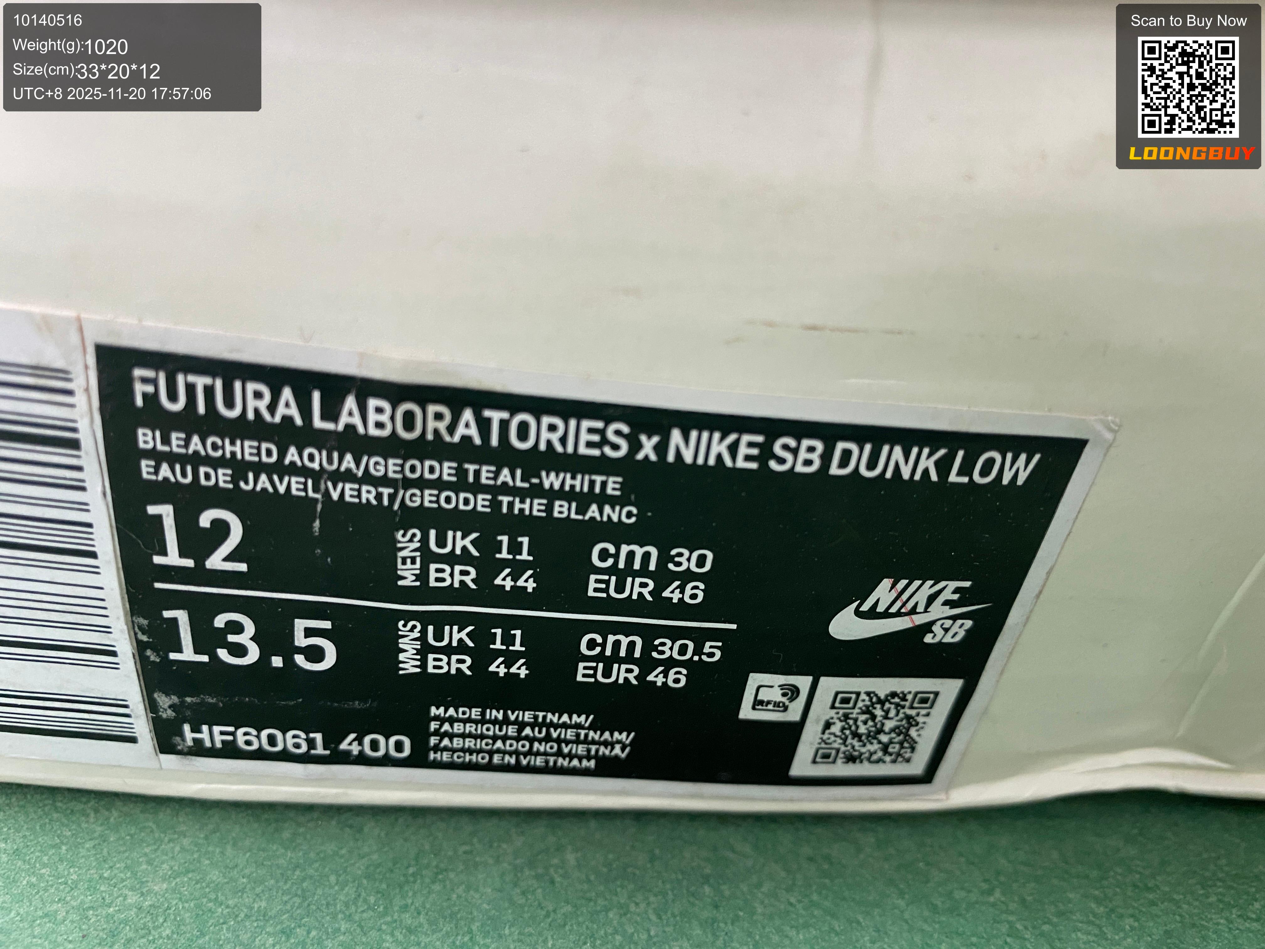 Foto QC 5 de Nike SB Dunk Low The Powerpuff Girls Bubbles FZ8320-400