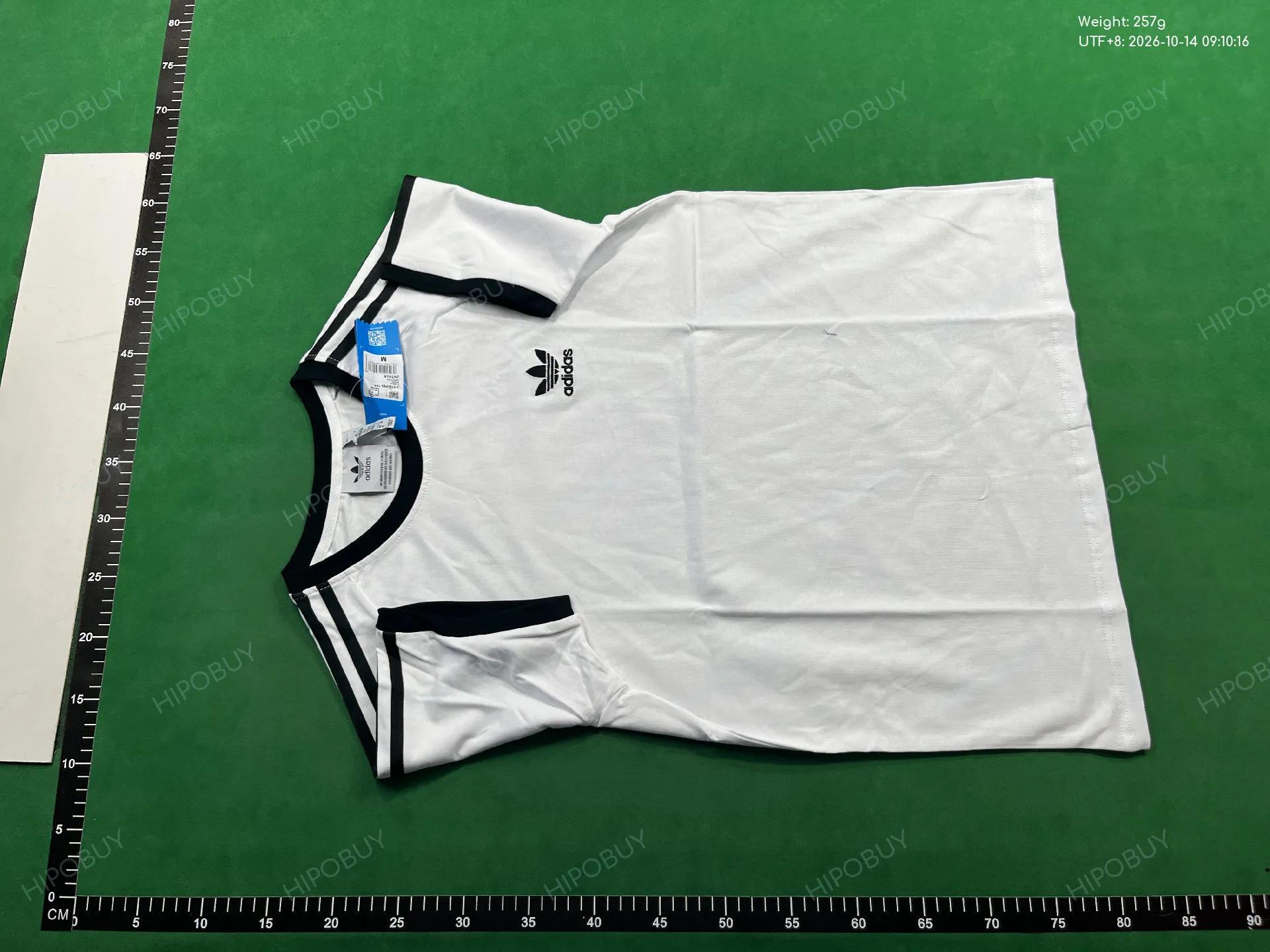 Foto QC 2 de adidas Originals T-shirt 3-Stripes Trefoil Logo Black White