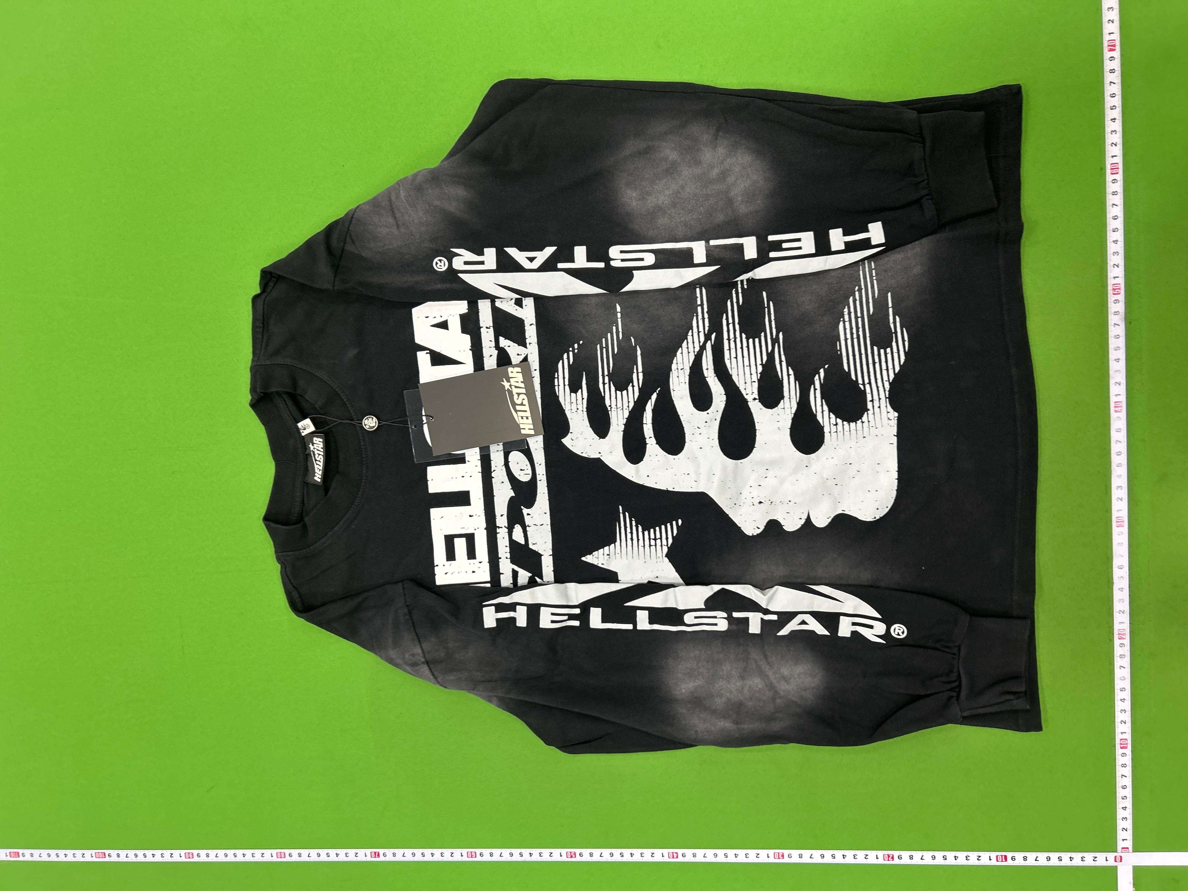 Foto QC 8 de Hellstar Down The Paradise Path Longsleeve T-shirt White
