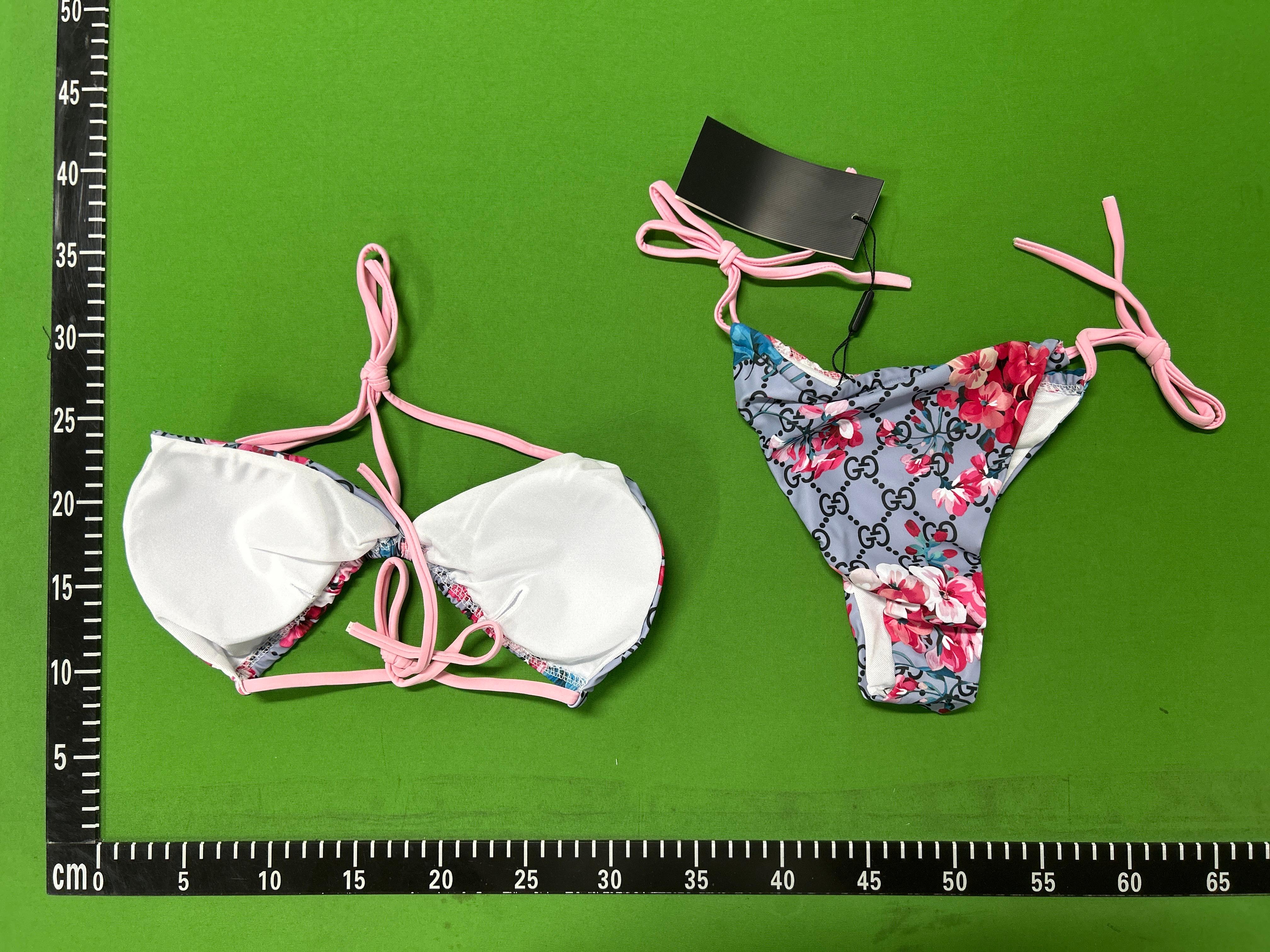 Foto QC 5 de Gucci Swimsuit Set 2-Piece Black
