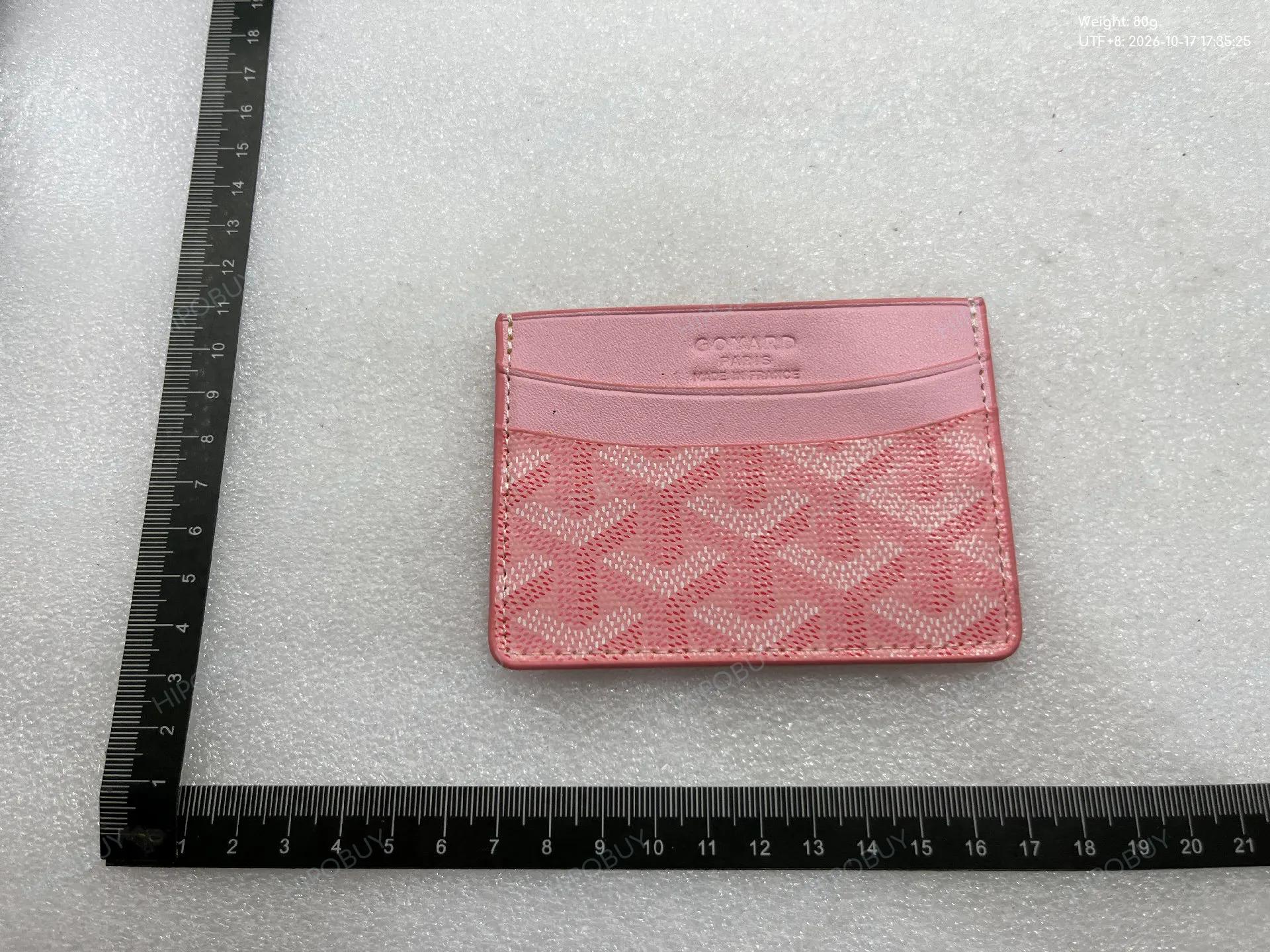 Foto QC 1 de Goyard Conti Pouch Green Goyardine Canvas