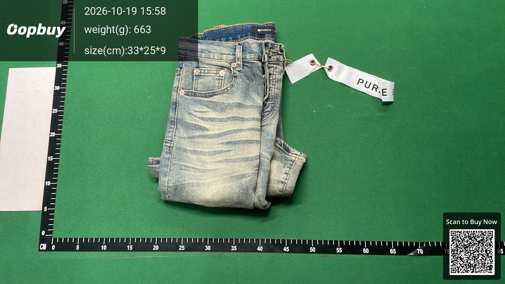 Foto QC 8 de Purple Brand P011 Jeans Straight Leg Faded Black
