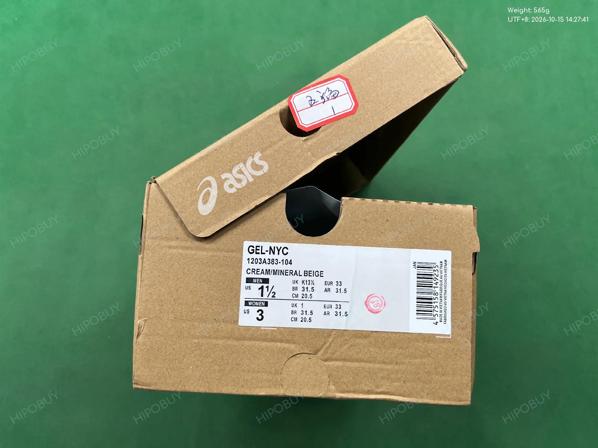 Foto QC 2 de ASICS GEL-NYC GS Cream Oyster Grey 1204A111-100