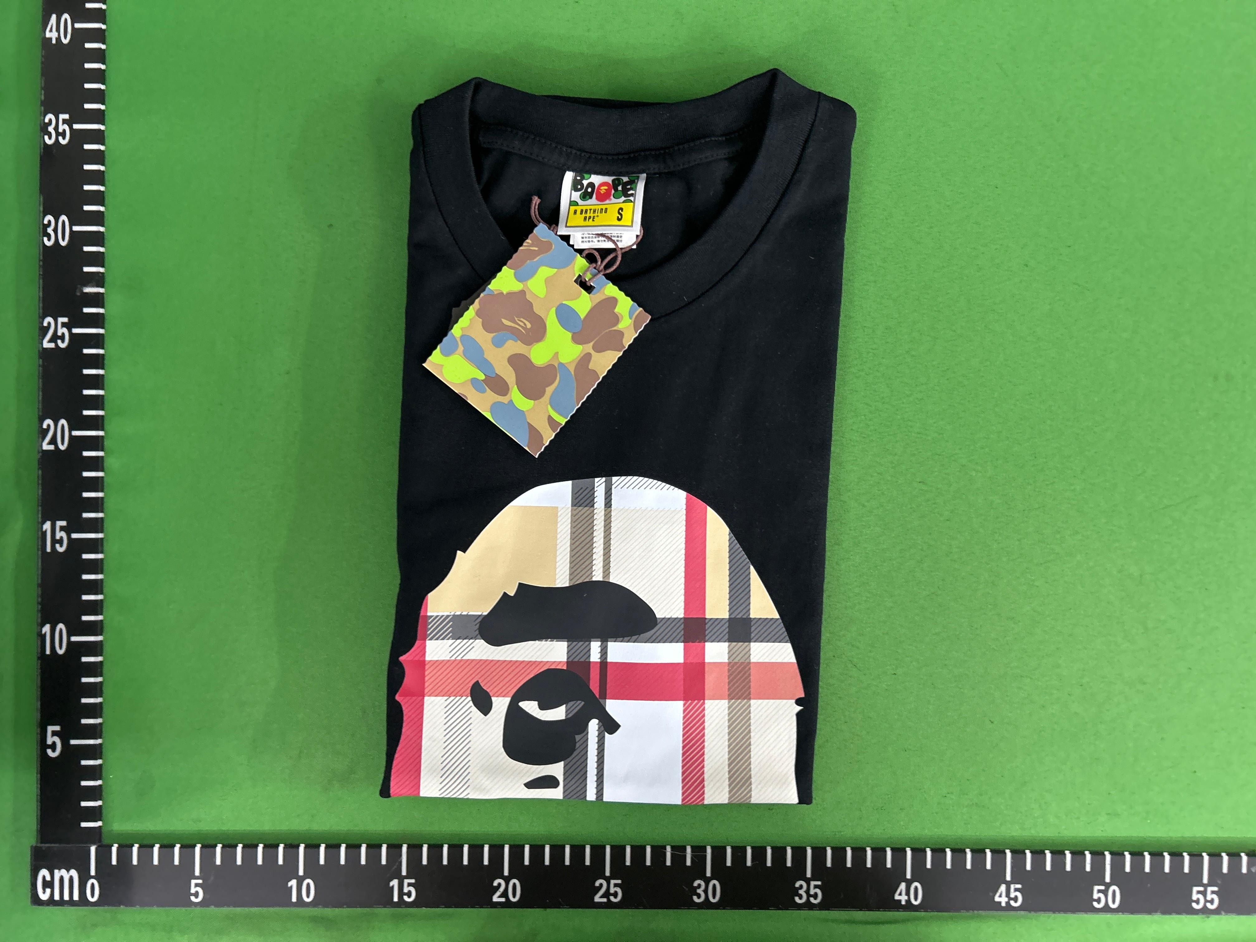 Foto QC 1 de BAPE Baby Milo Big Ape Head T-shirt White Pink
