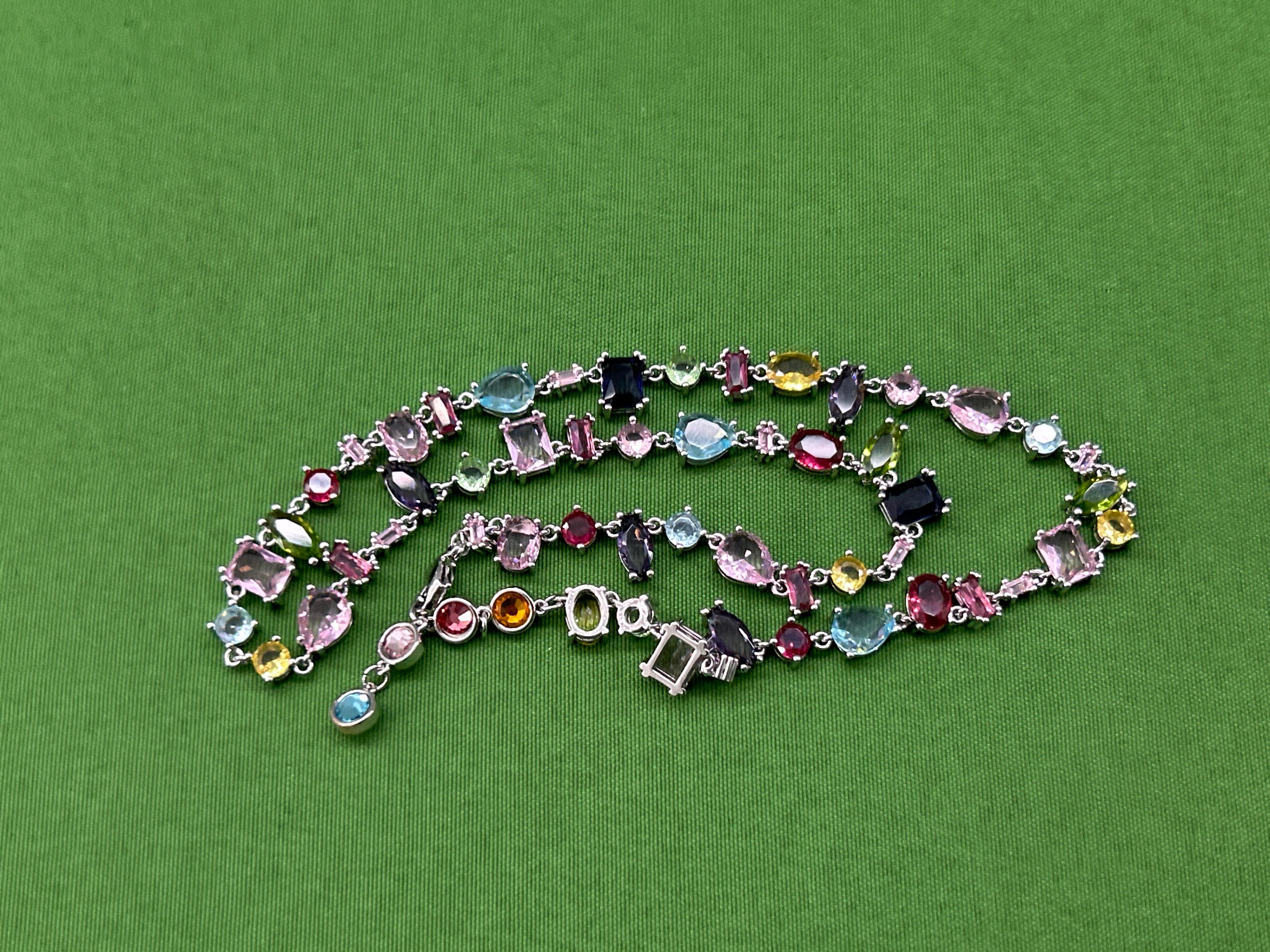 Foto QC 2 de Other Jewelry Set Metal Crystal Silver