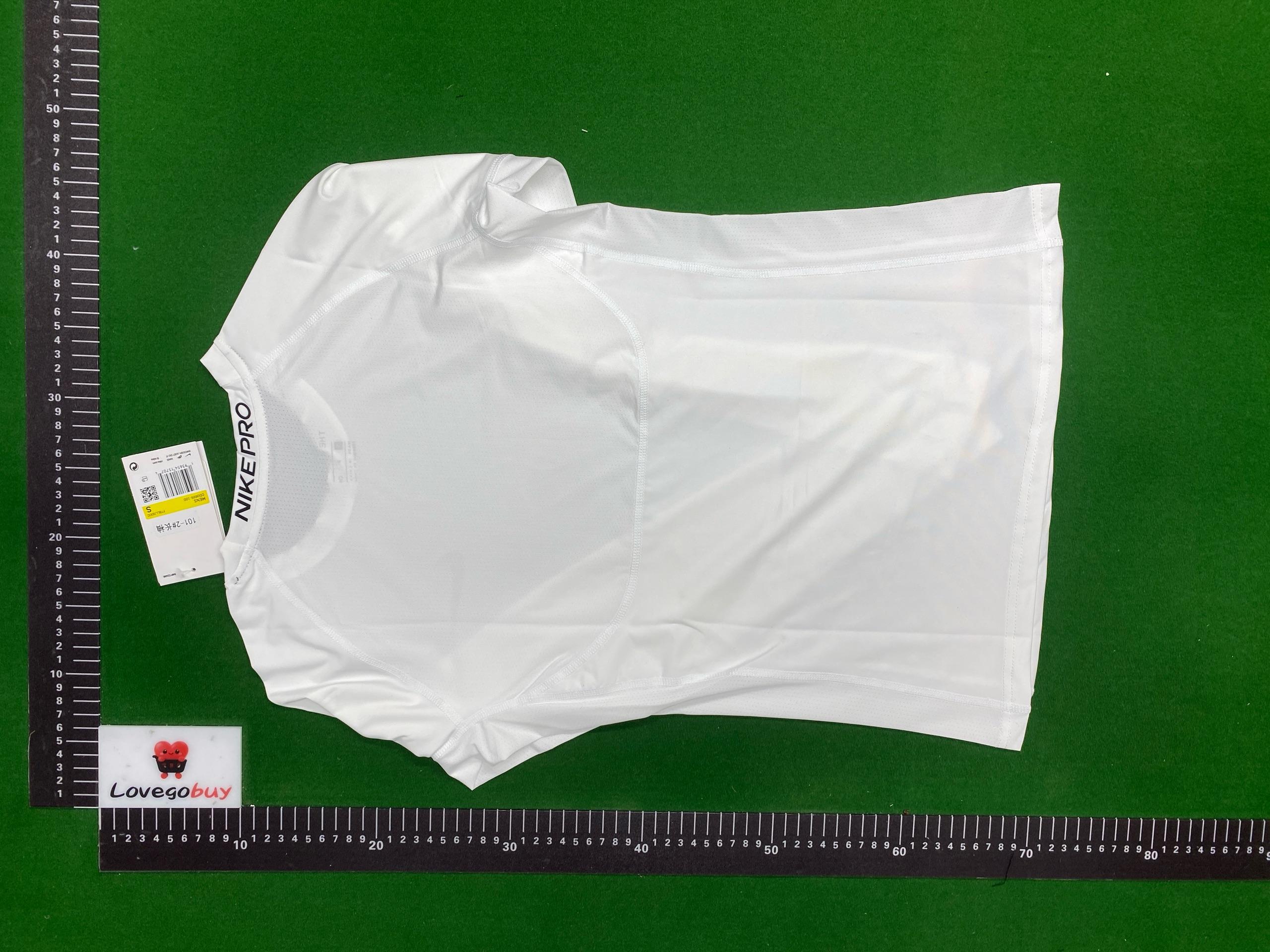 Foto QC 5 de Nike Pro Dri-FIT Leggings 3/4 Outlined Swoosh White