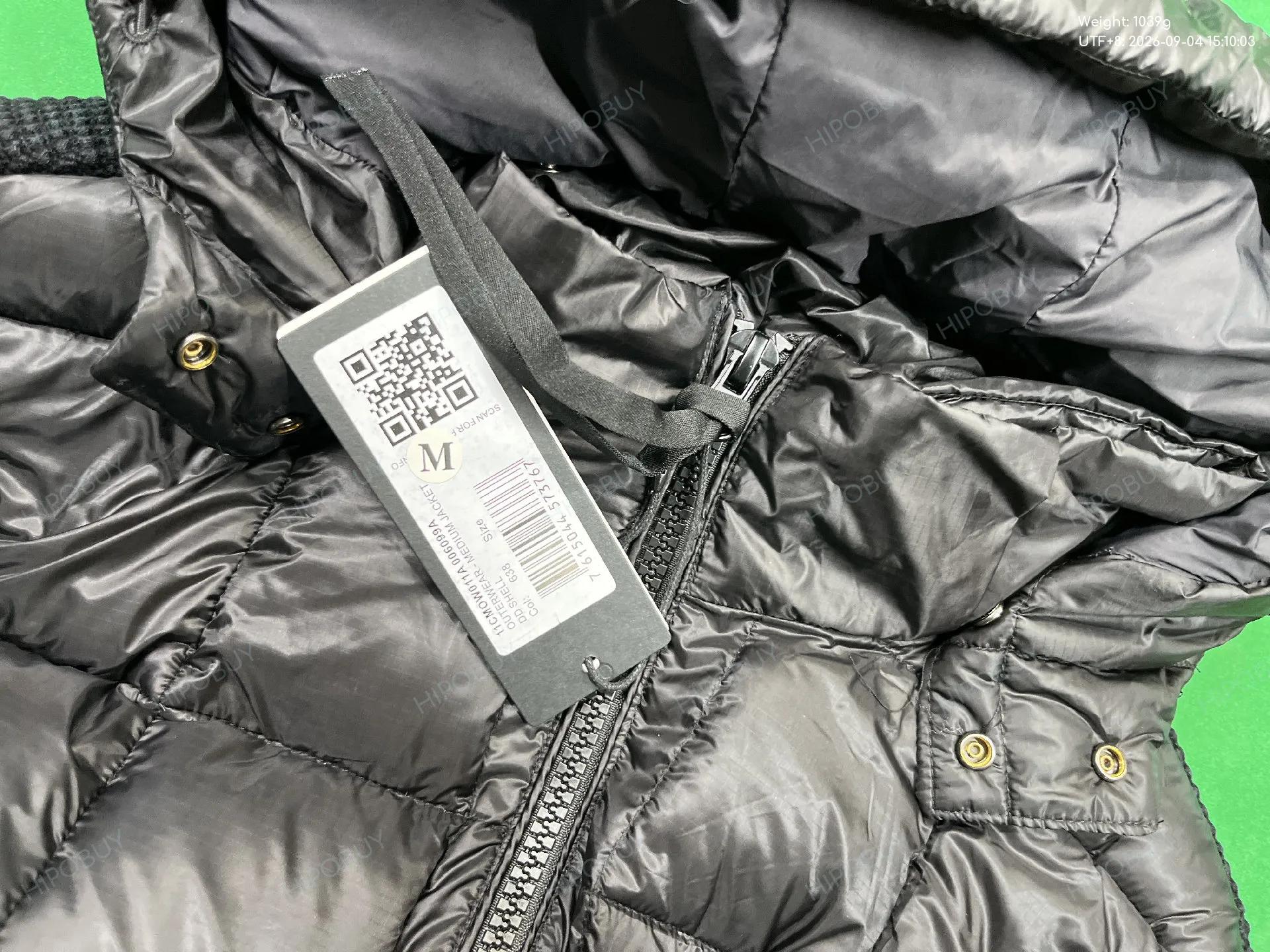 Foto QC 5 de C.P. Company Knit Panel Puffer Down Jacket Black