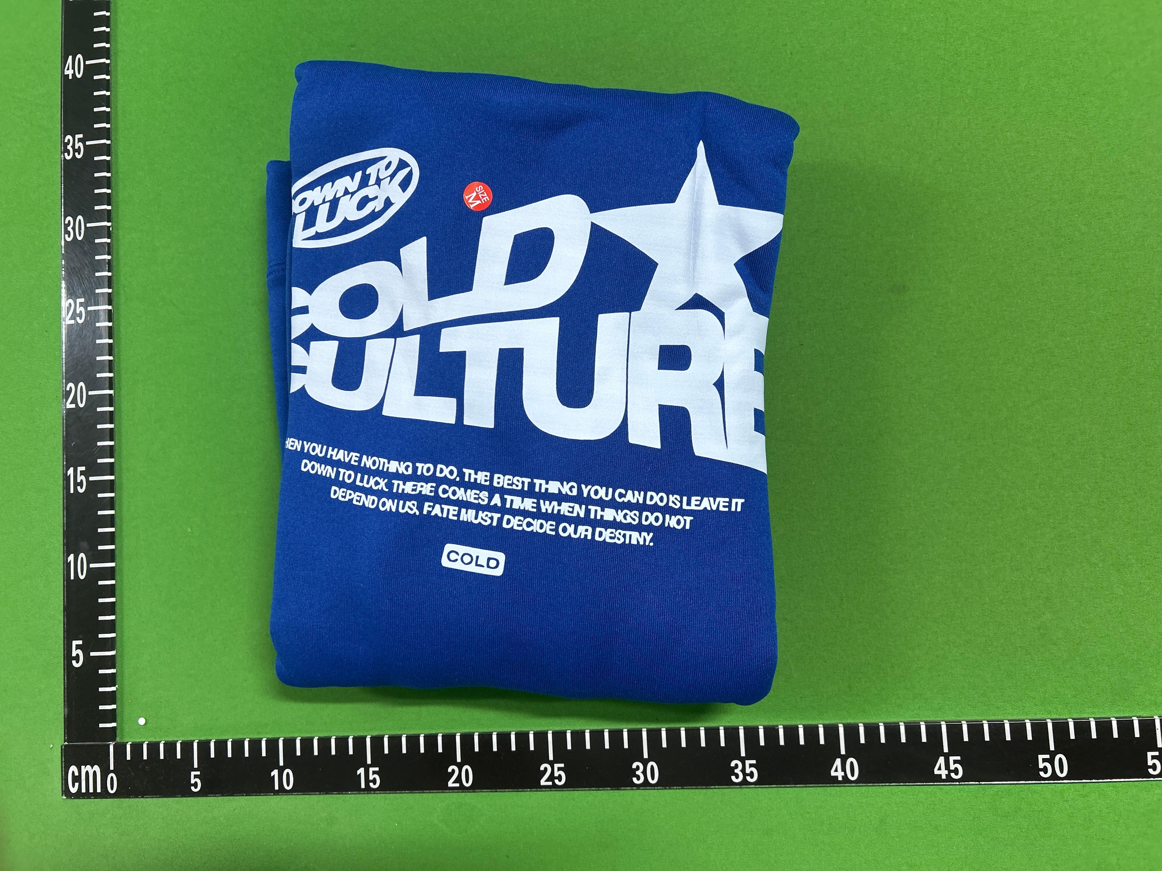 Foto QC 7 de Cold Culture Hoodie Star Pattern Black