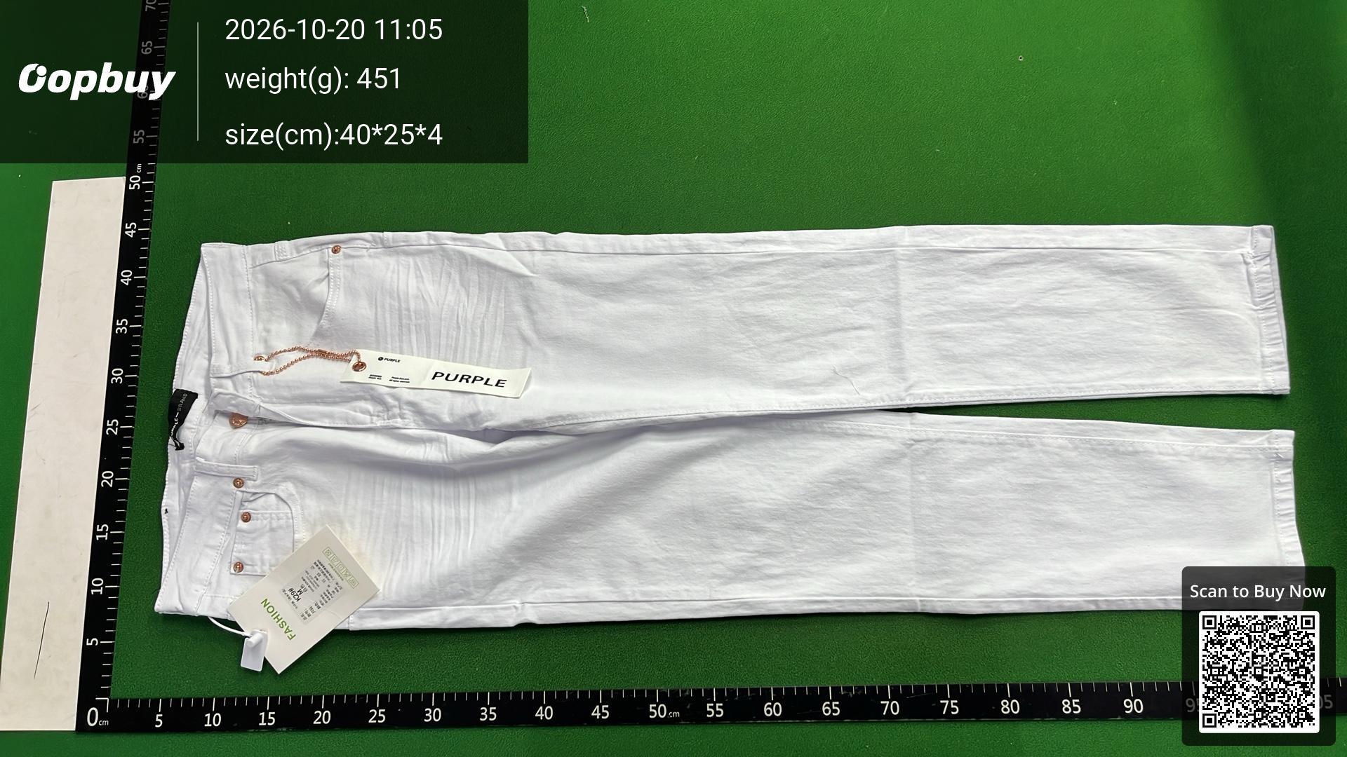 Foto QC 2 de Purple Brand P001 Jeans Slim White