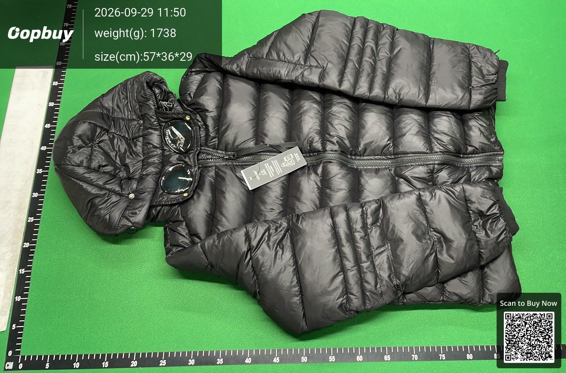 Foto QC 2 de C.P. Company Knit Panel Puffer Down Jacket Black