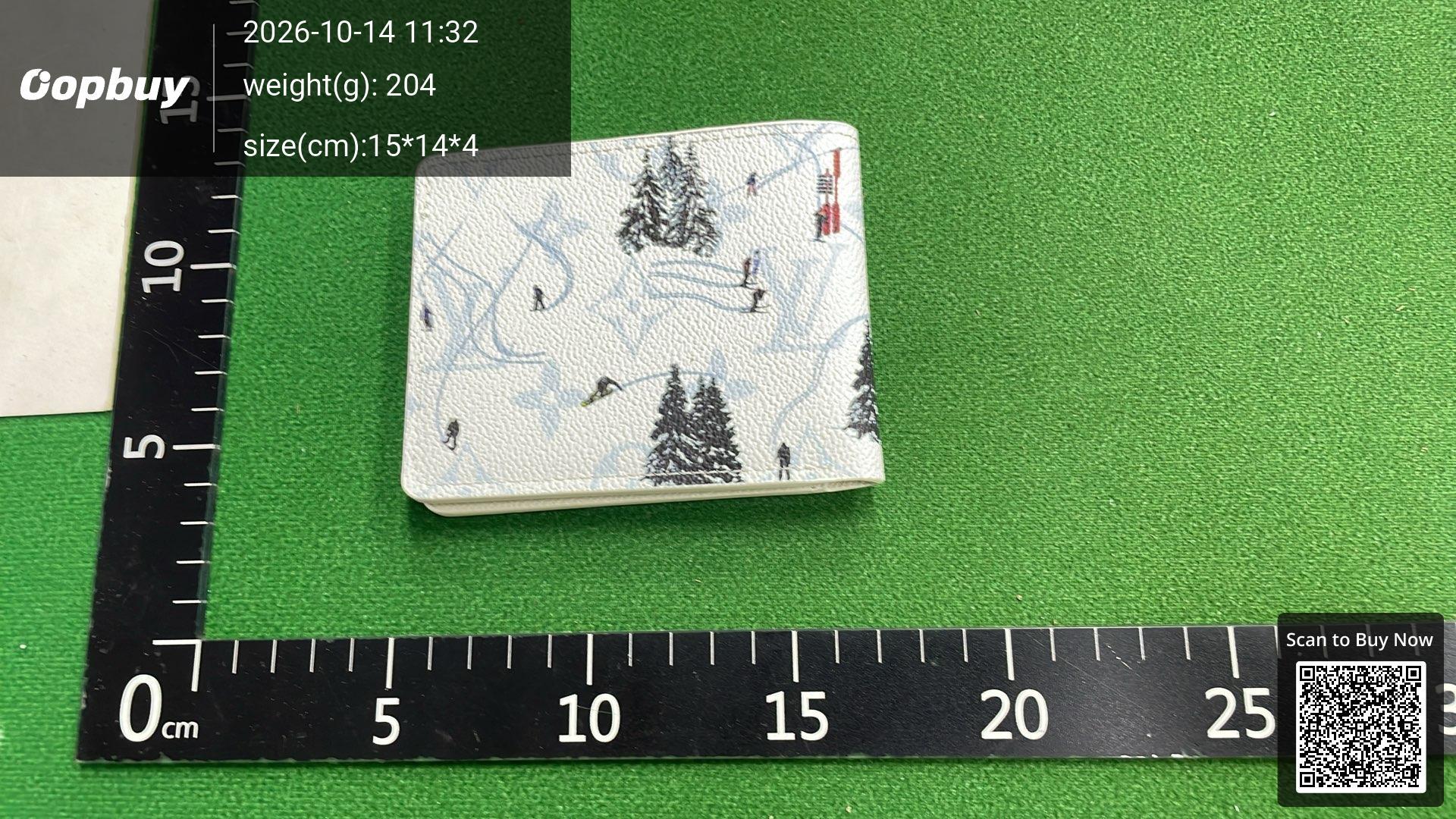 Foto QC 2 de Louis Vuitton Swimming Pool Slender Wallet Blue