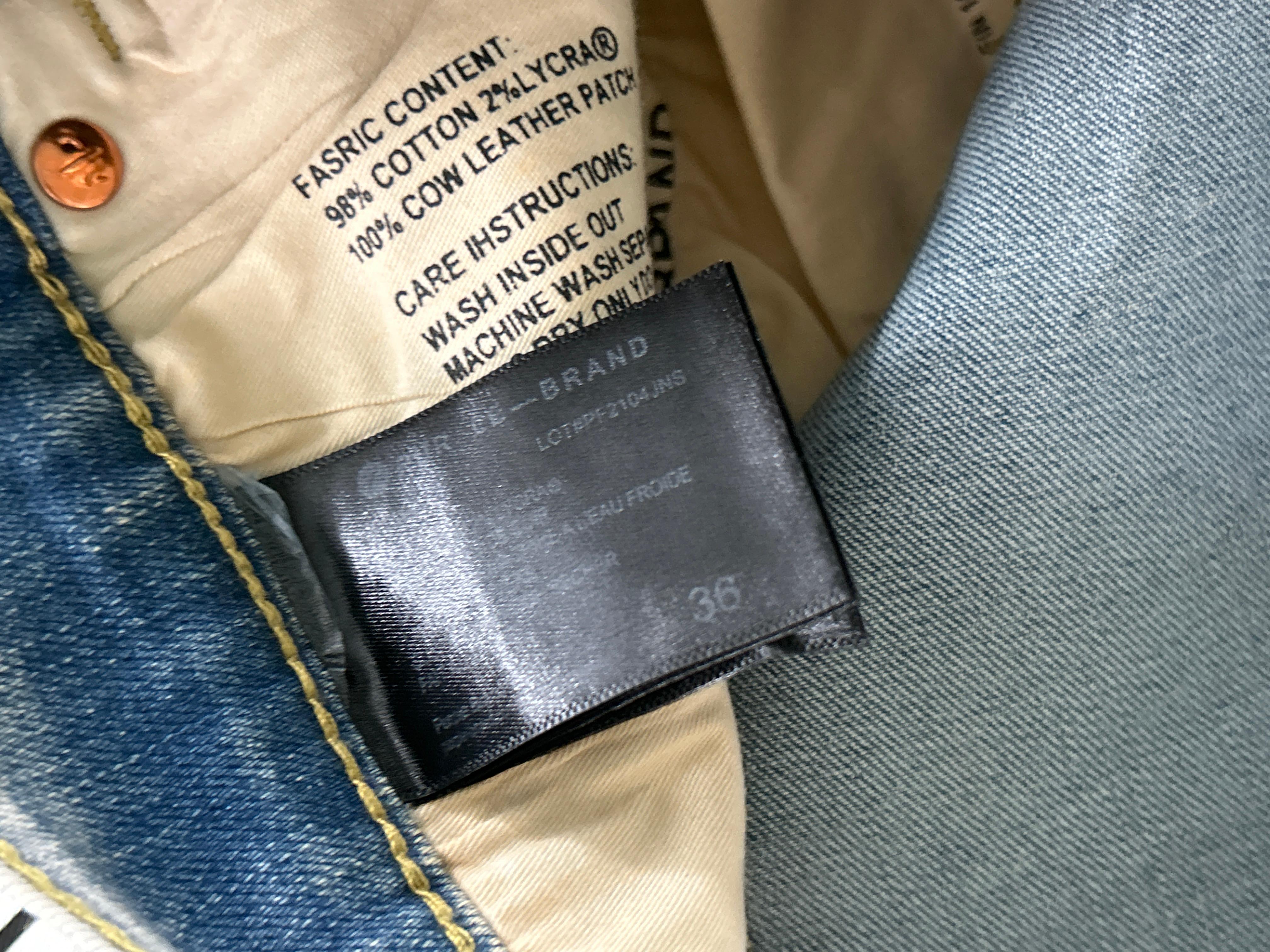 Foto QC 4 de Purple Brand P011 Jeans Straight Leg Faded Black