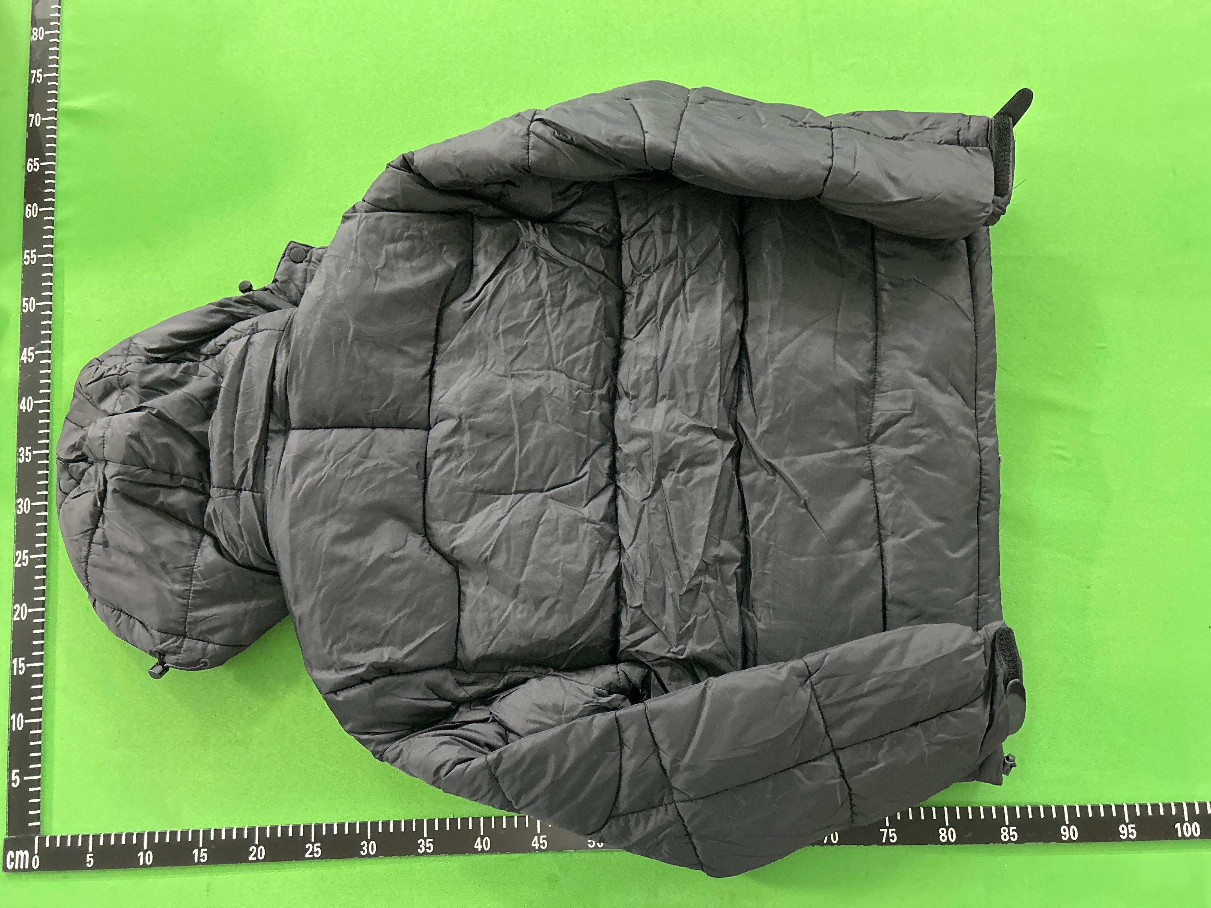 Foto QC 8 de Polo Ralph Lauren Puffer Jacket Detachable Hood Embroidered Pony Grey