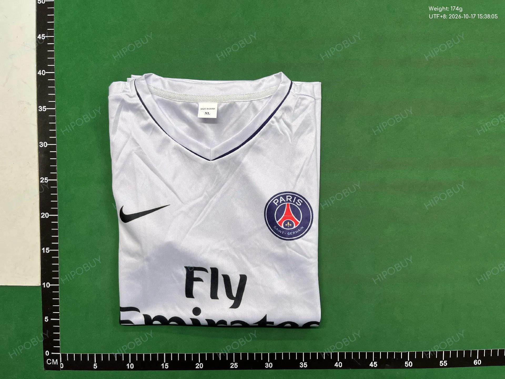 Foto QC 4 de Nike x Paris Saint-Germain 2025 Fleur-de-lis Print Jersey Navy/Red